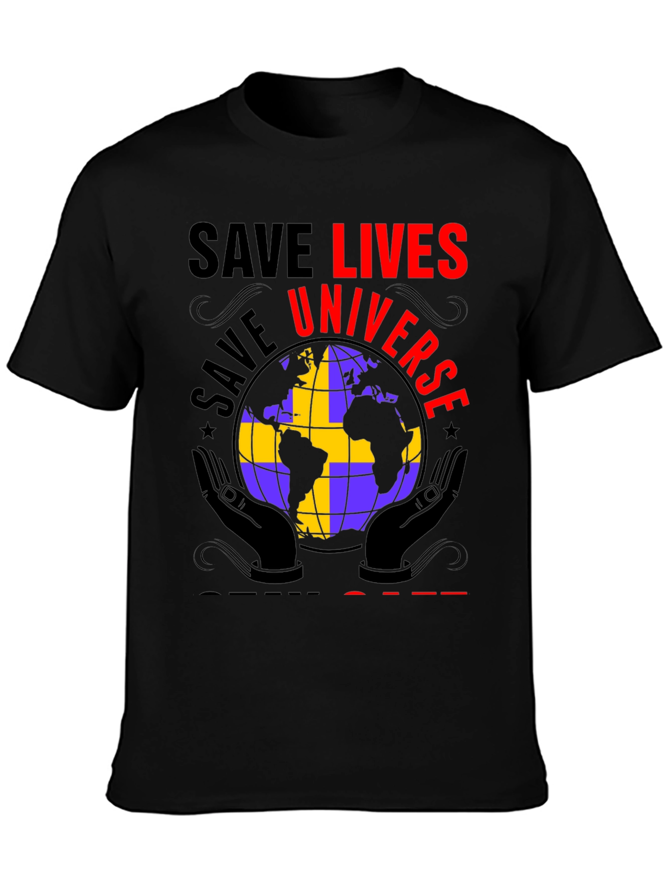 Save Lives Universe Graphic Tee