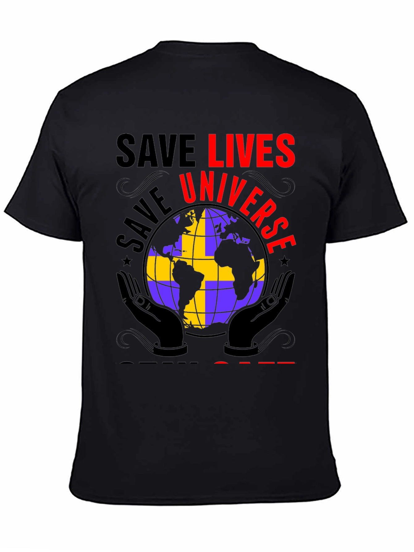 Save Lives Universe Graphic Tee