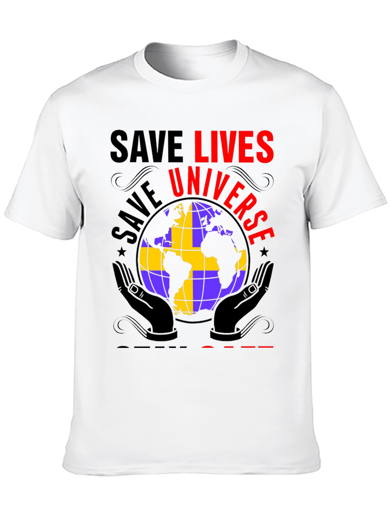 Save Lives Universe Graphic Tee
