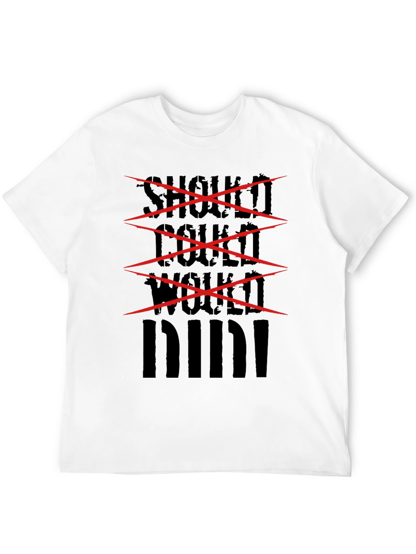 Shock! Double Wolf Black Graphic Tee