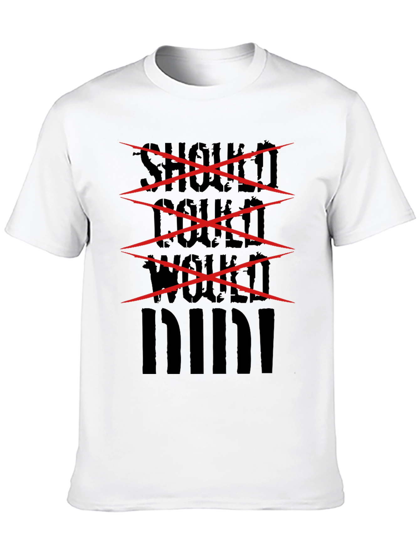 Shock! Double Wolf Black Graphic Tee