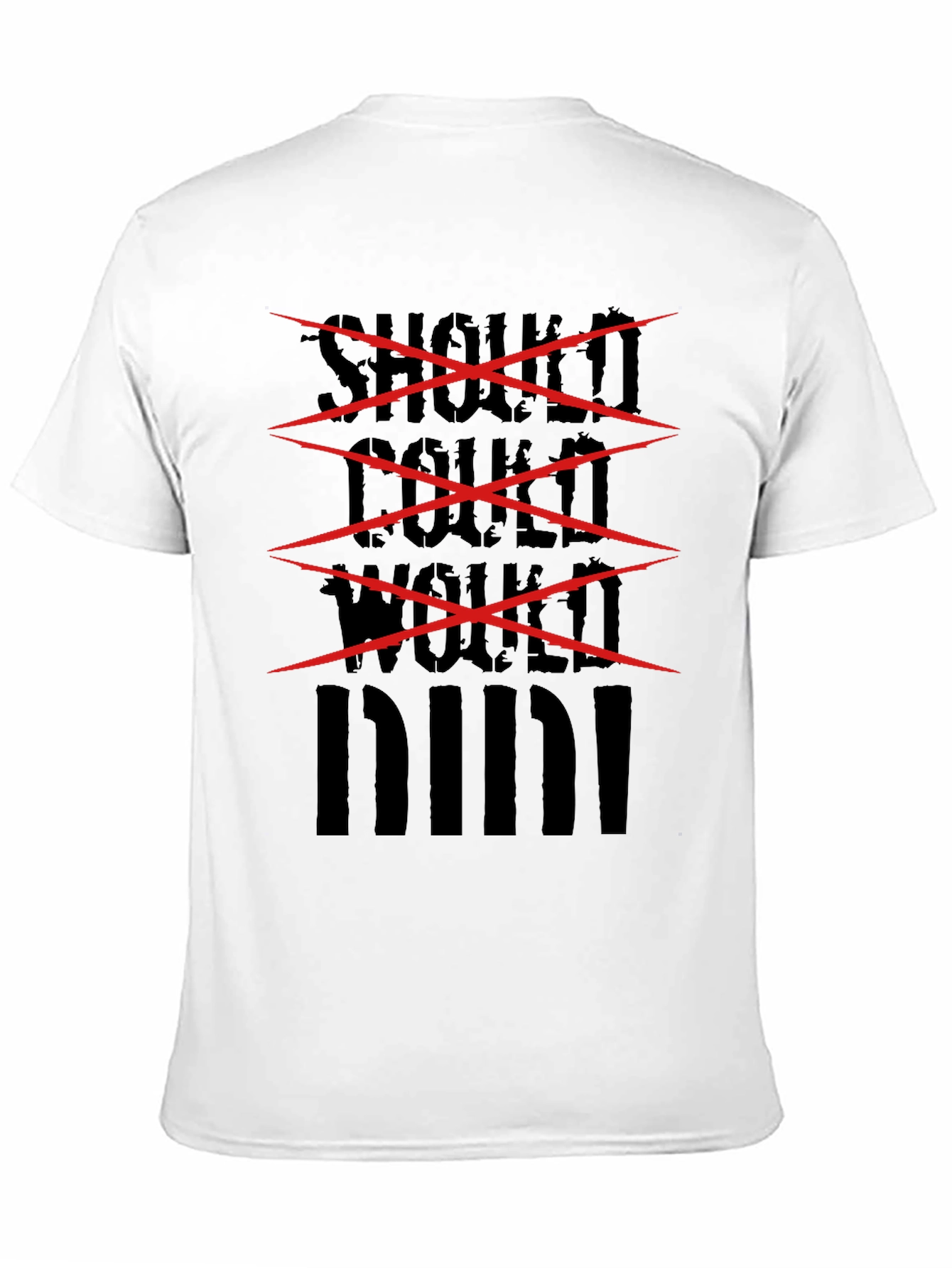 Shock! Double Wolf Black Graphic Tee