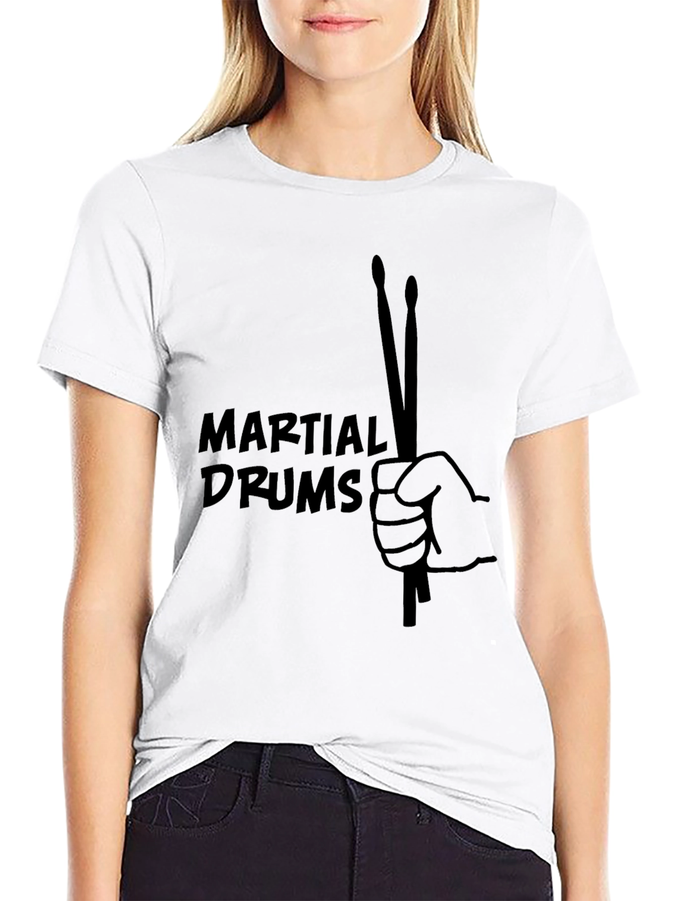 Martial Drums Graphic T-Shirt