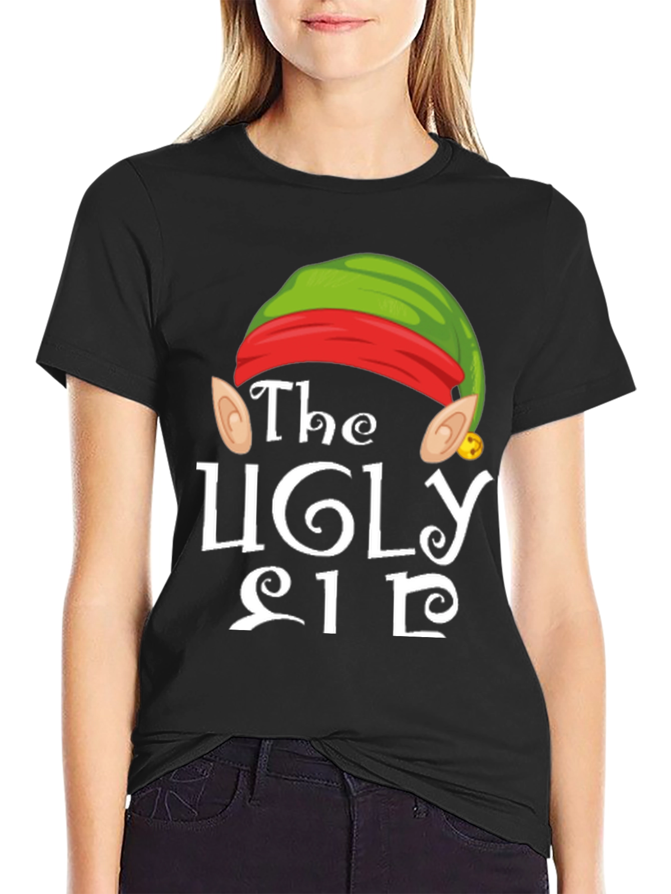 The Ugly Elf Christmas T-Shirt - Holiday Fun