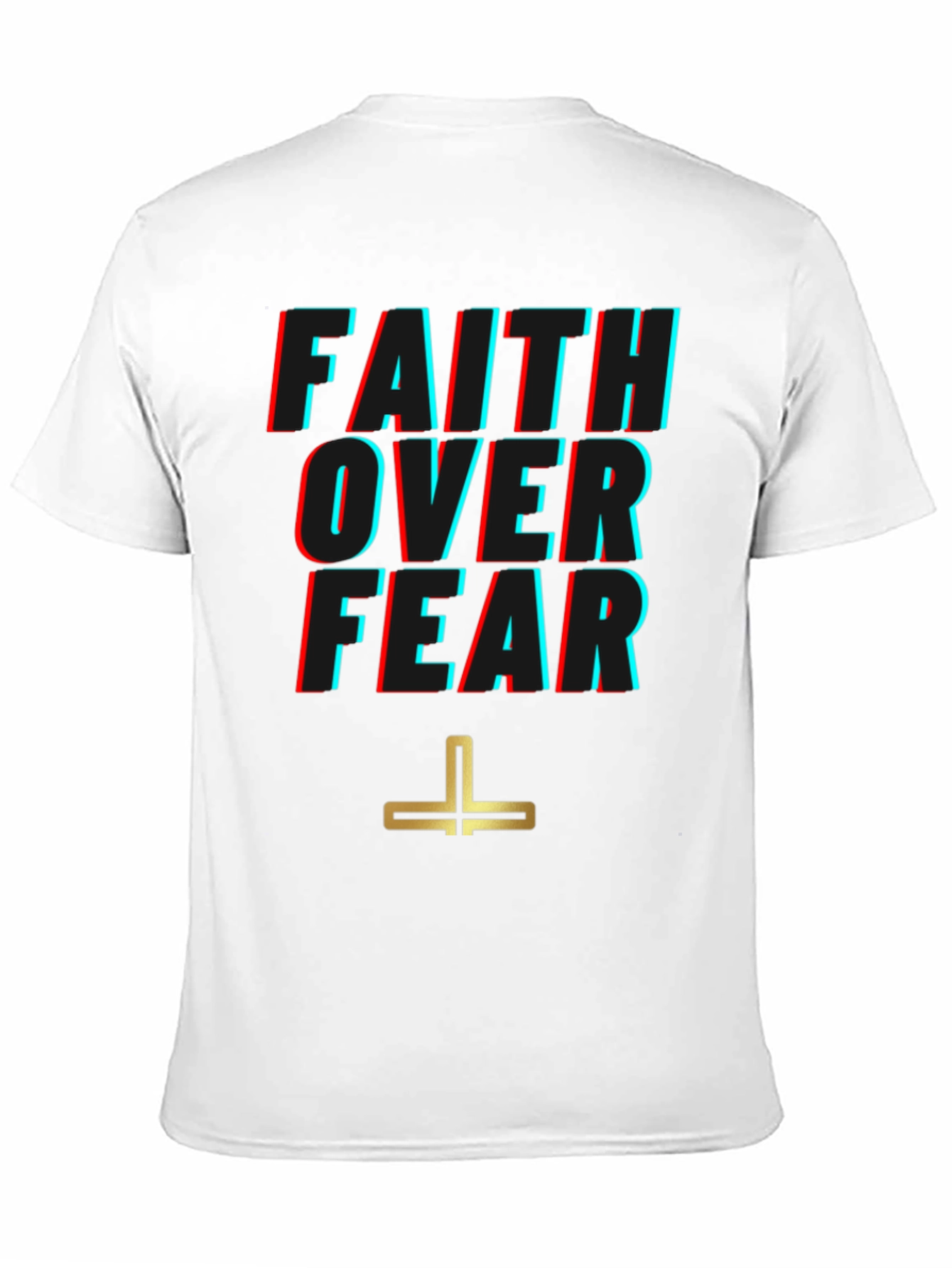 Faith Over Fear Graphic Tee - Stylish Comfort