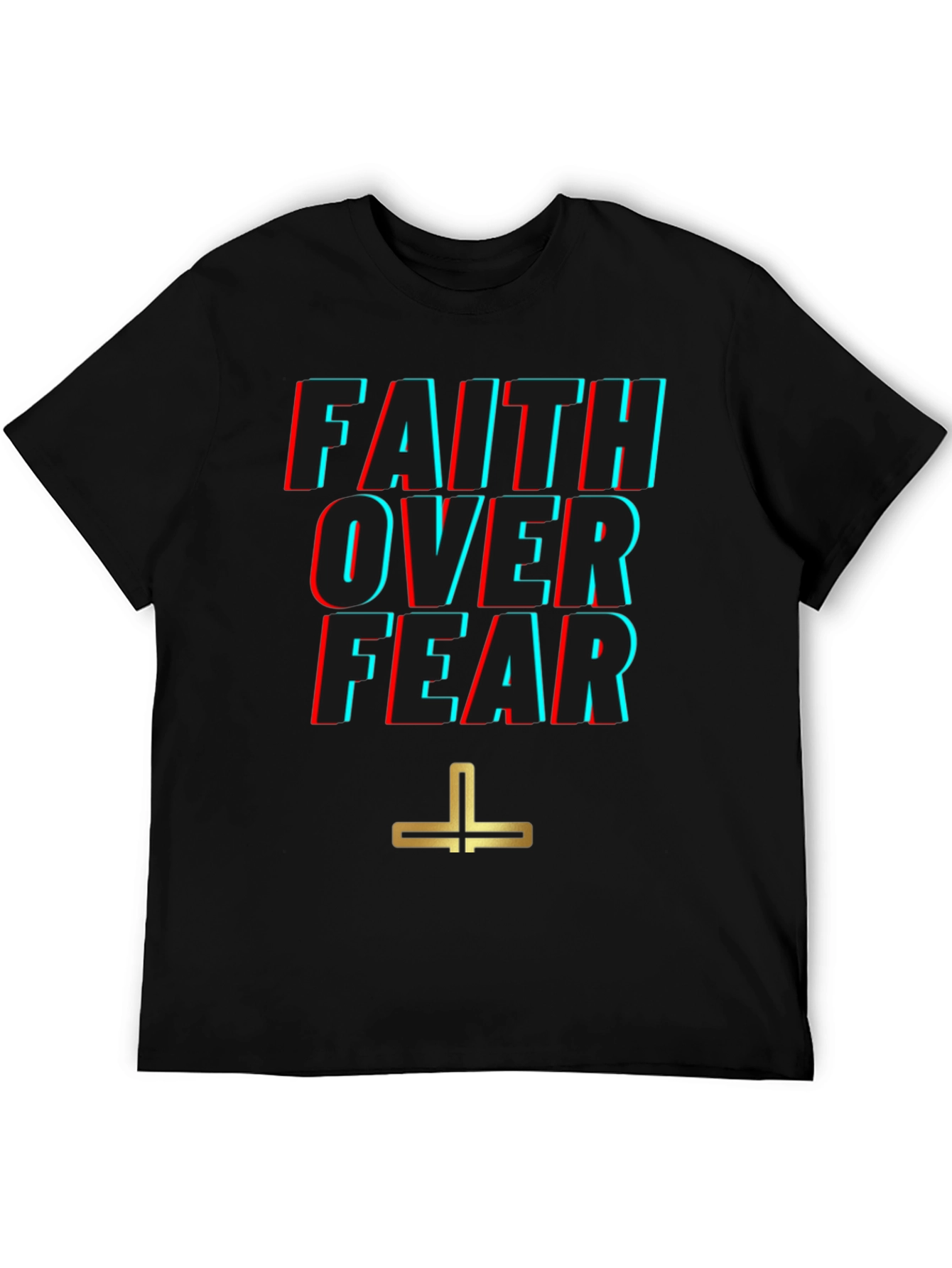 Faith Over Fear Graphic Tee - Stylish Comfort