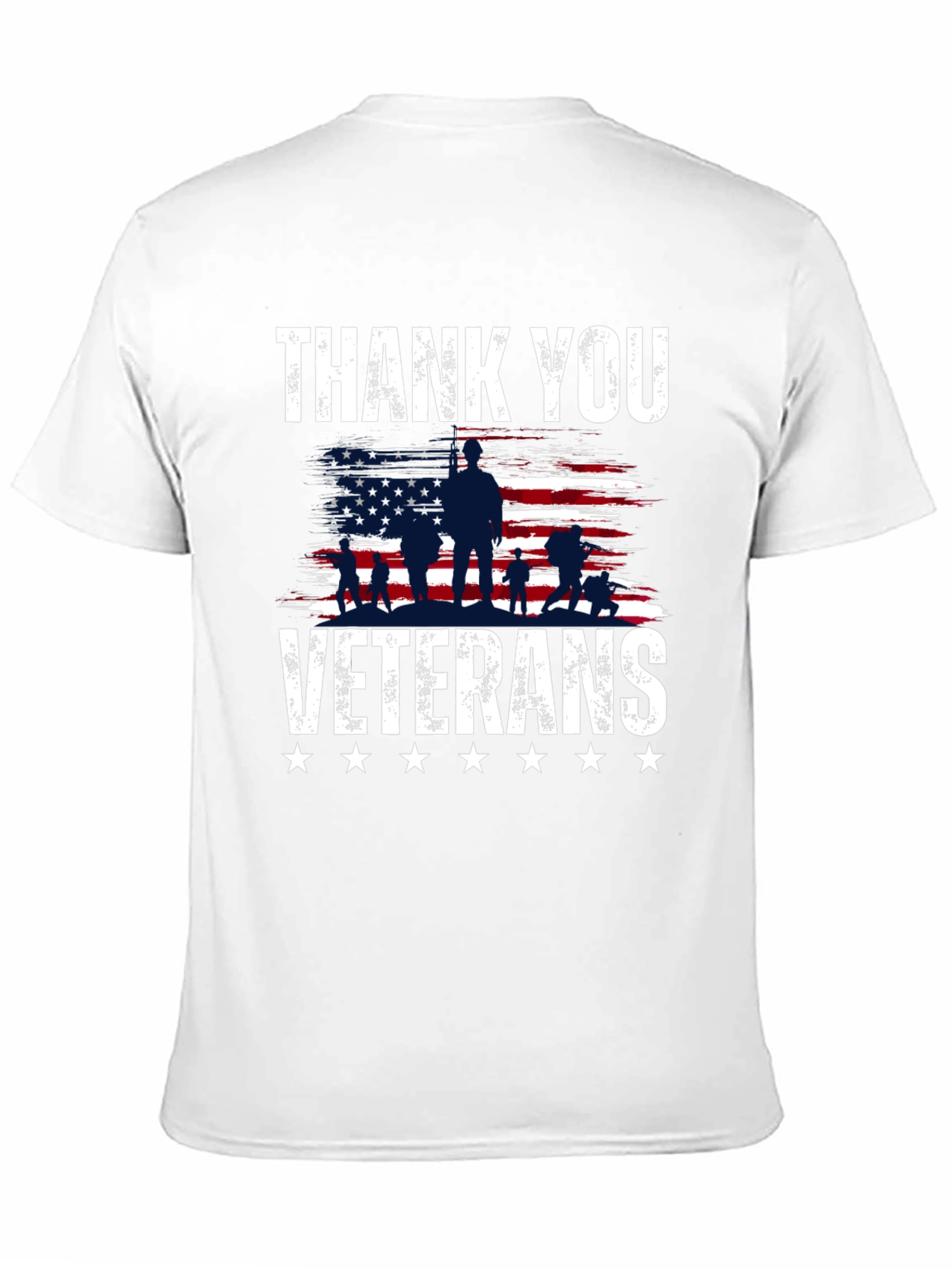 Thank You Veterans Graphic T-Shirt