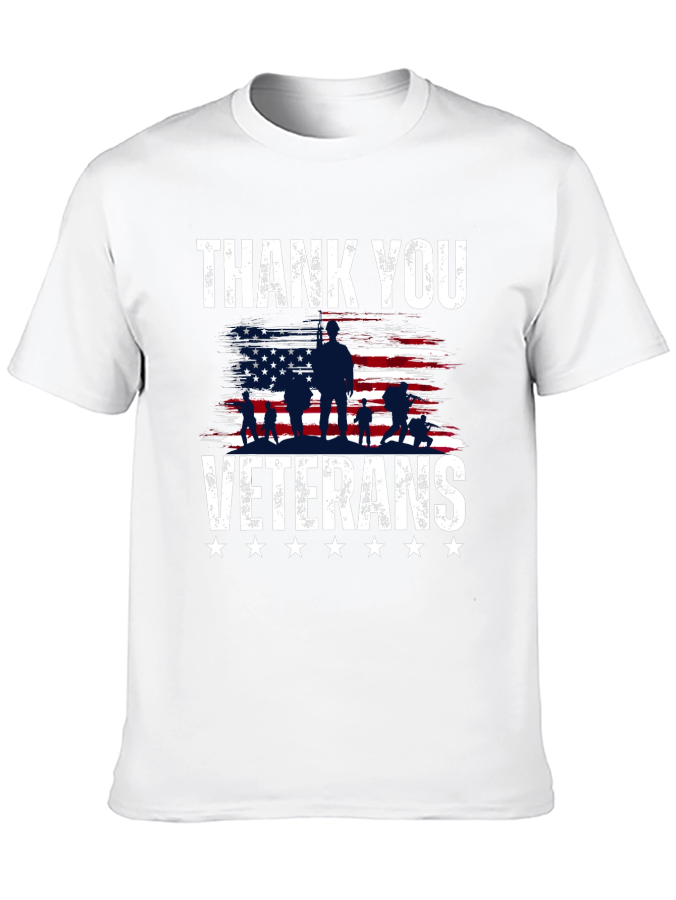 Thank You Veterans Graphic T-Shirt