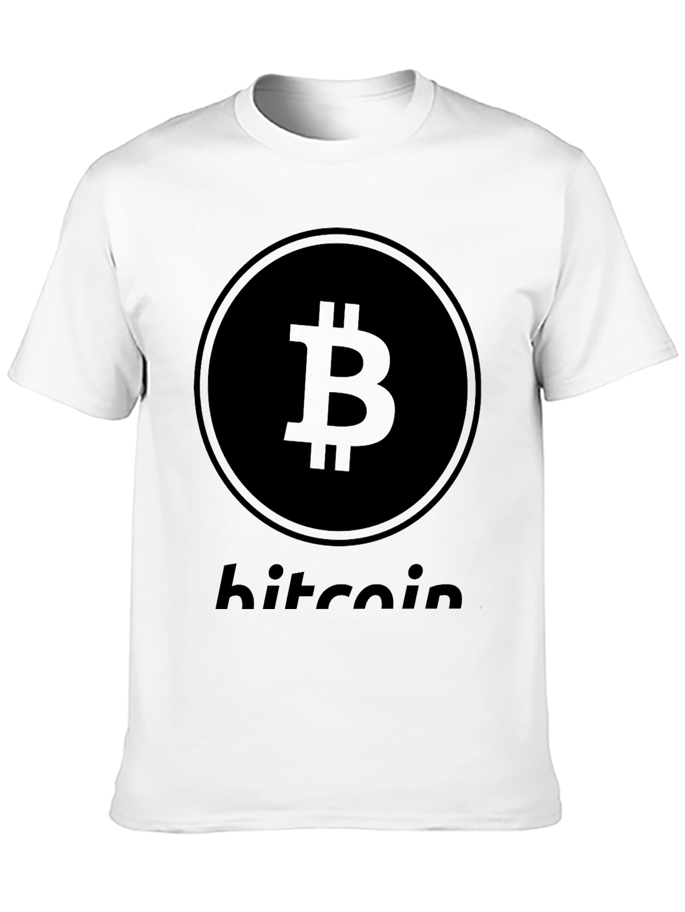 Bitcoin Black Graphic Tee - Crypto Currency Fashion