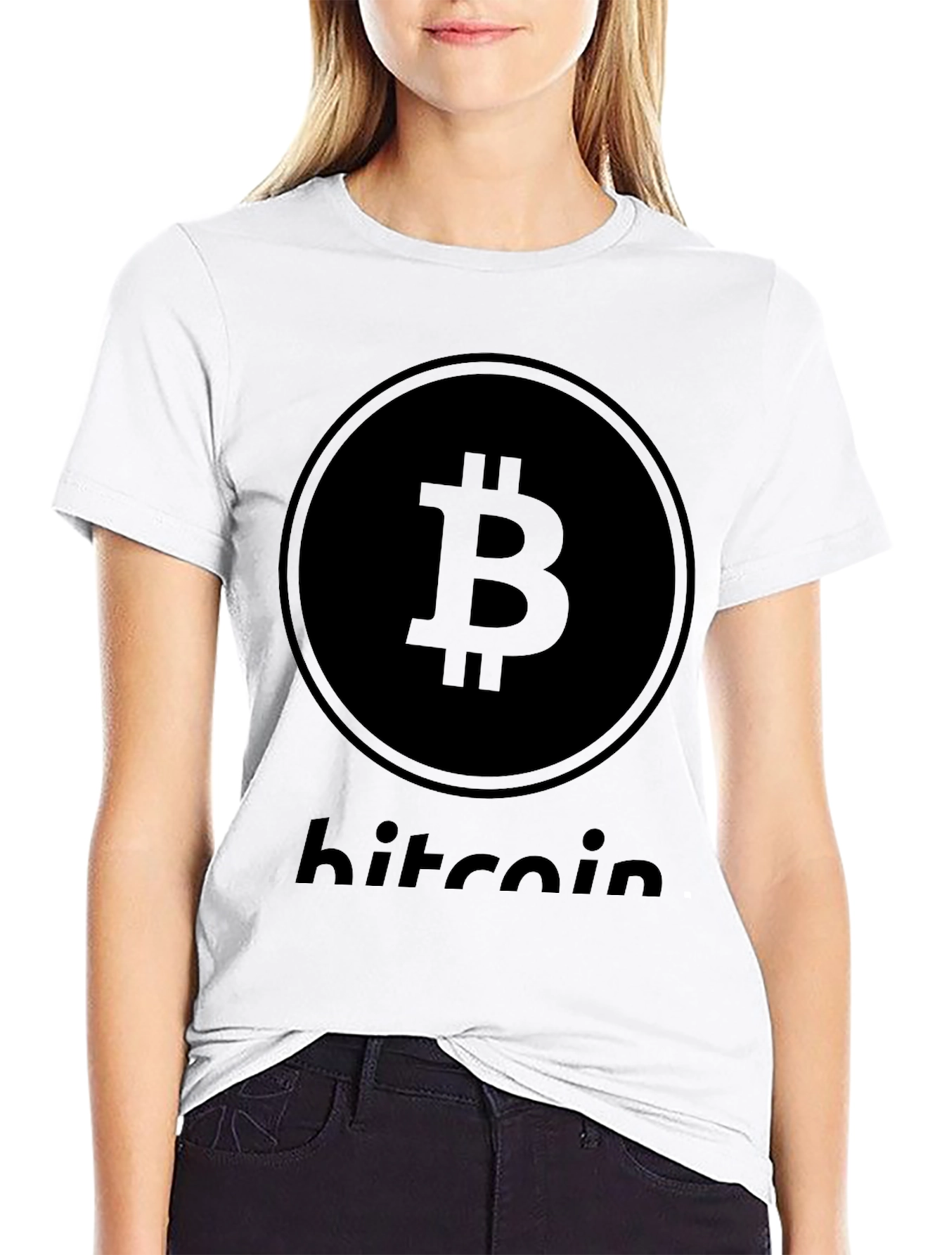 Bitcoin Black Graphic Tee - Crypto Currency Fashion