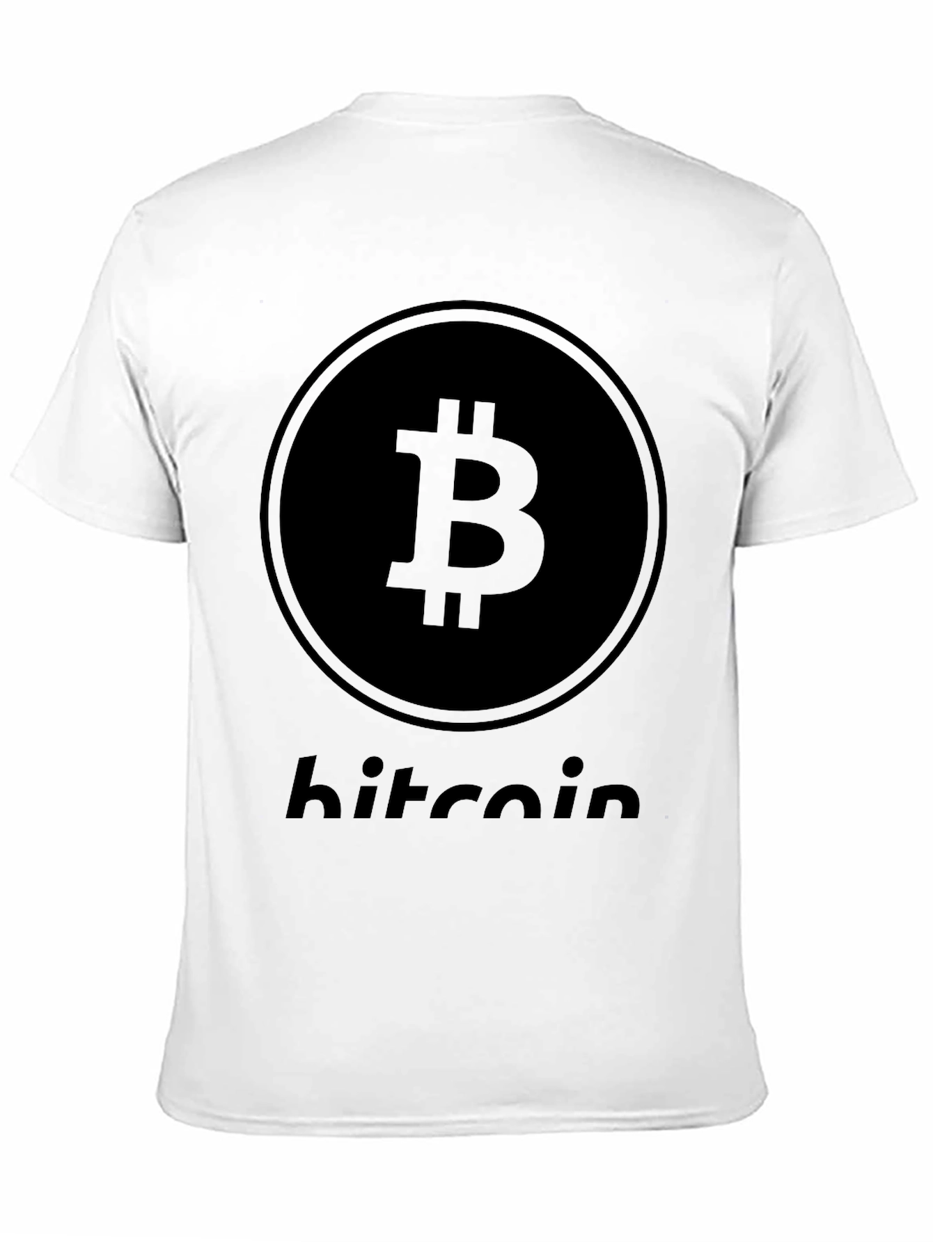 Bitcoin Black Graphic Tee - Crypto Currency Fashion