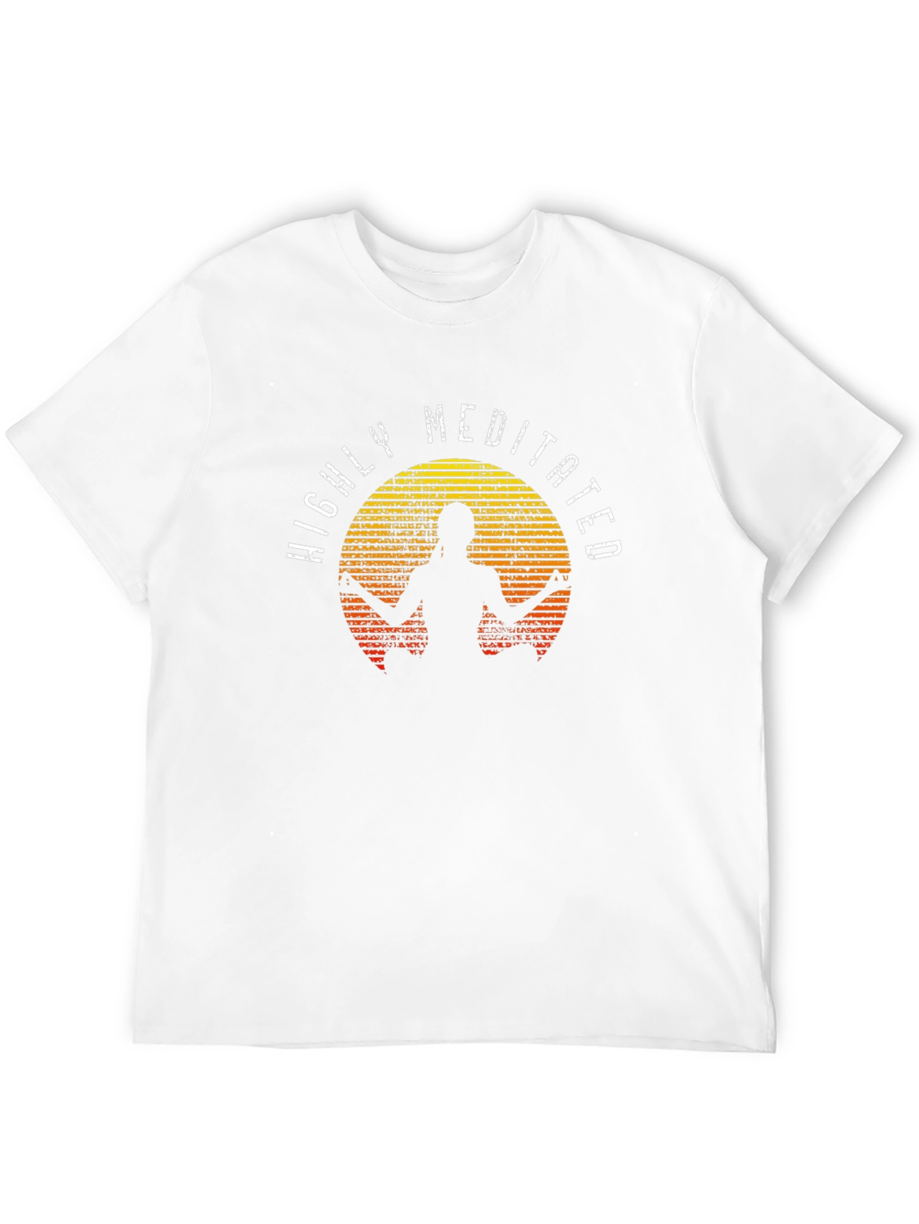 Highly Meditated Graphic Tee - Zen Vibe T-Shirt