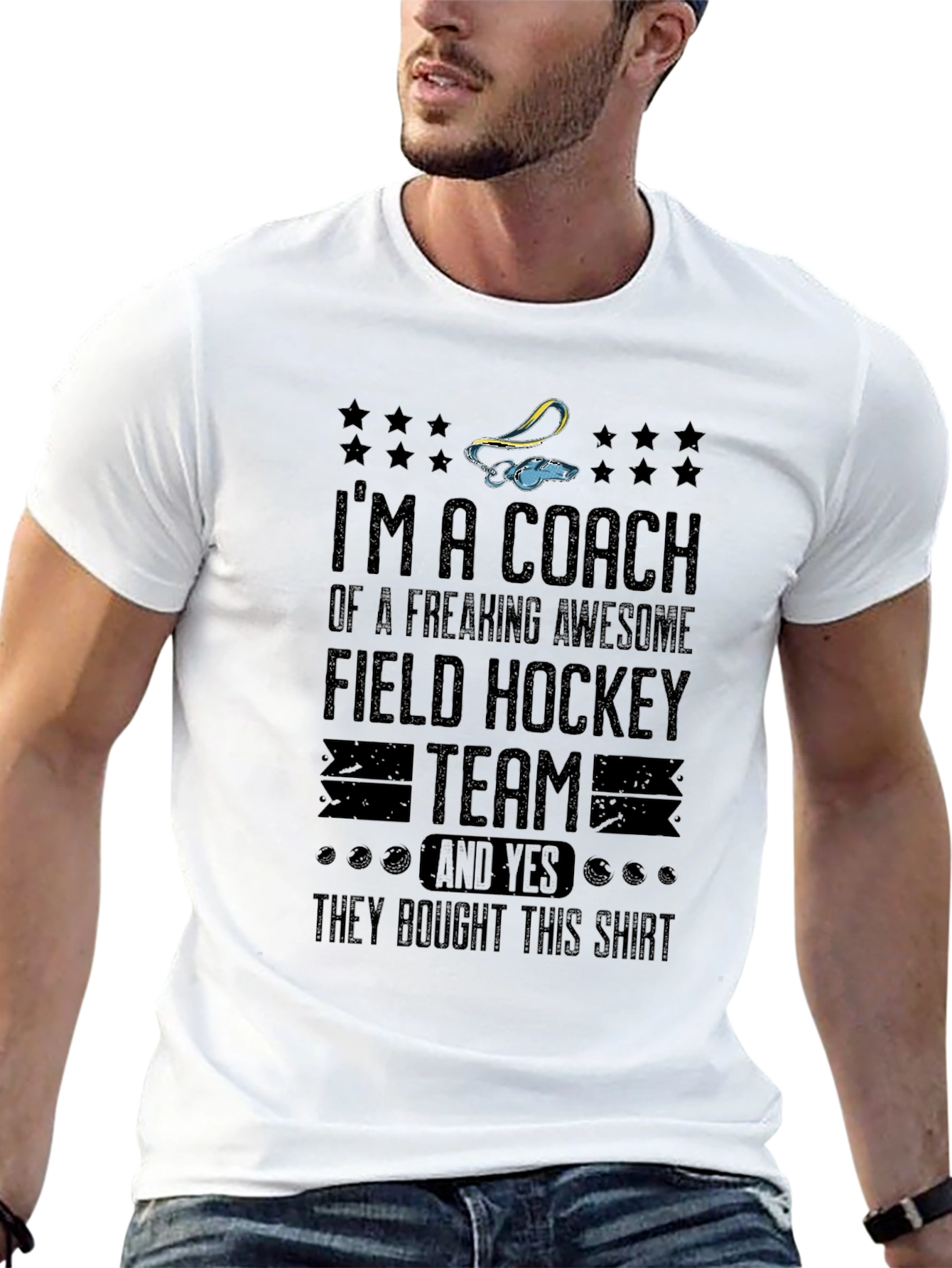 Field Hockey Coach T-Shirt