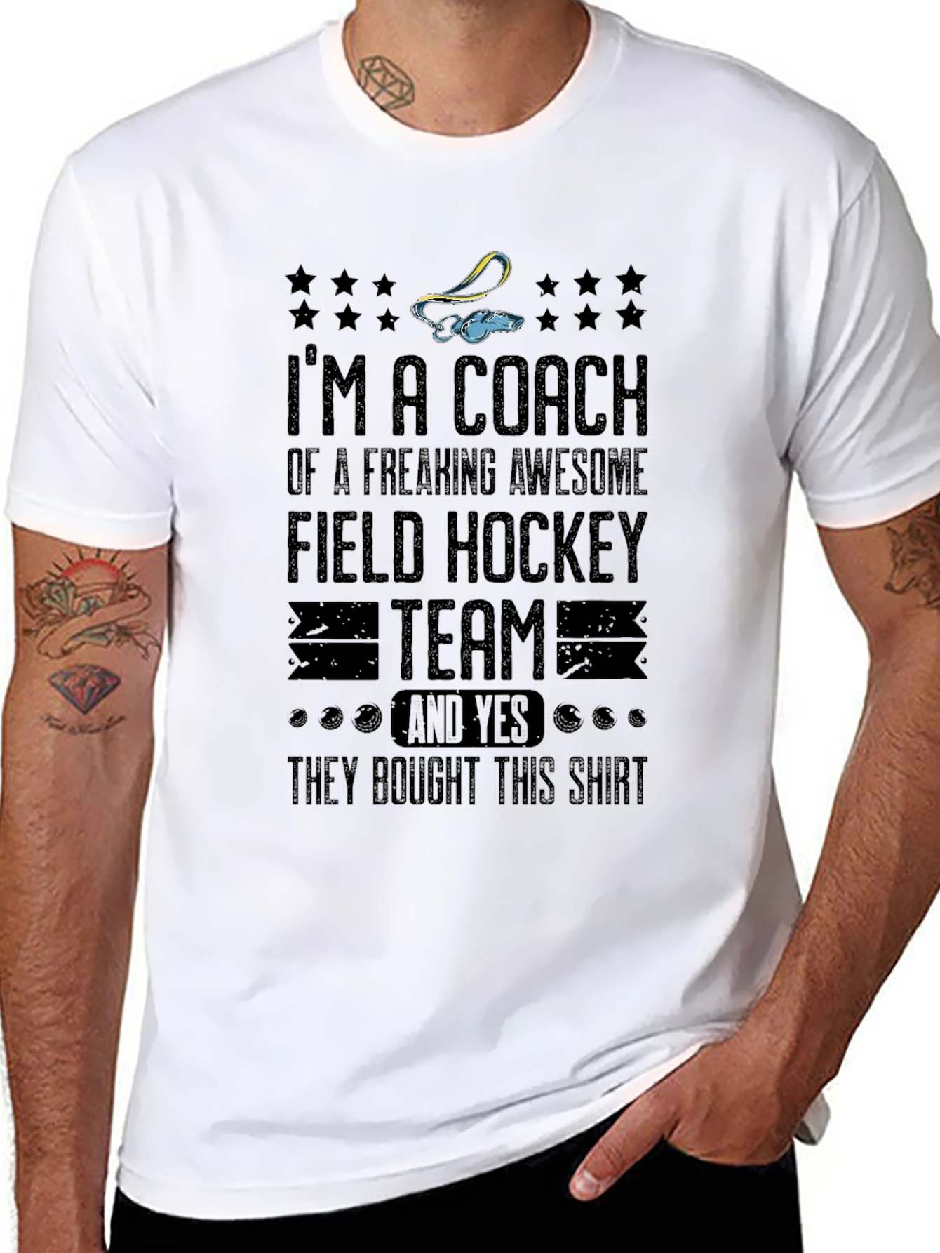 Field Hockey Coach T-Shirt