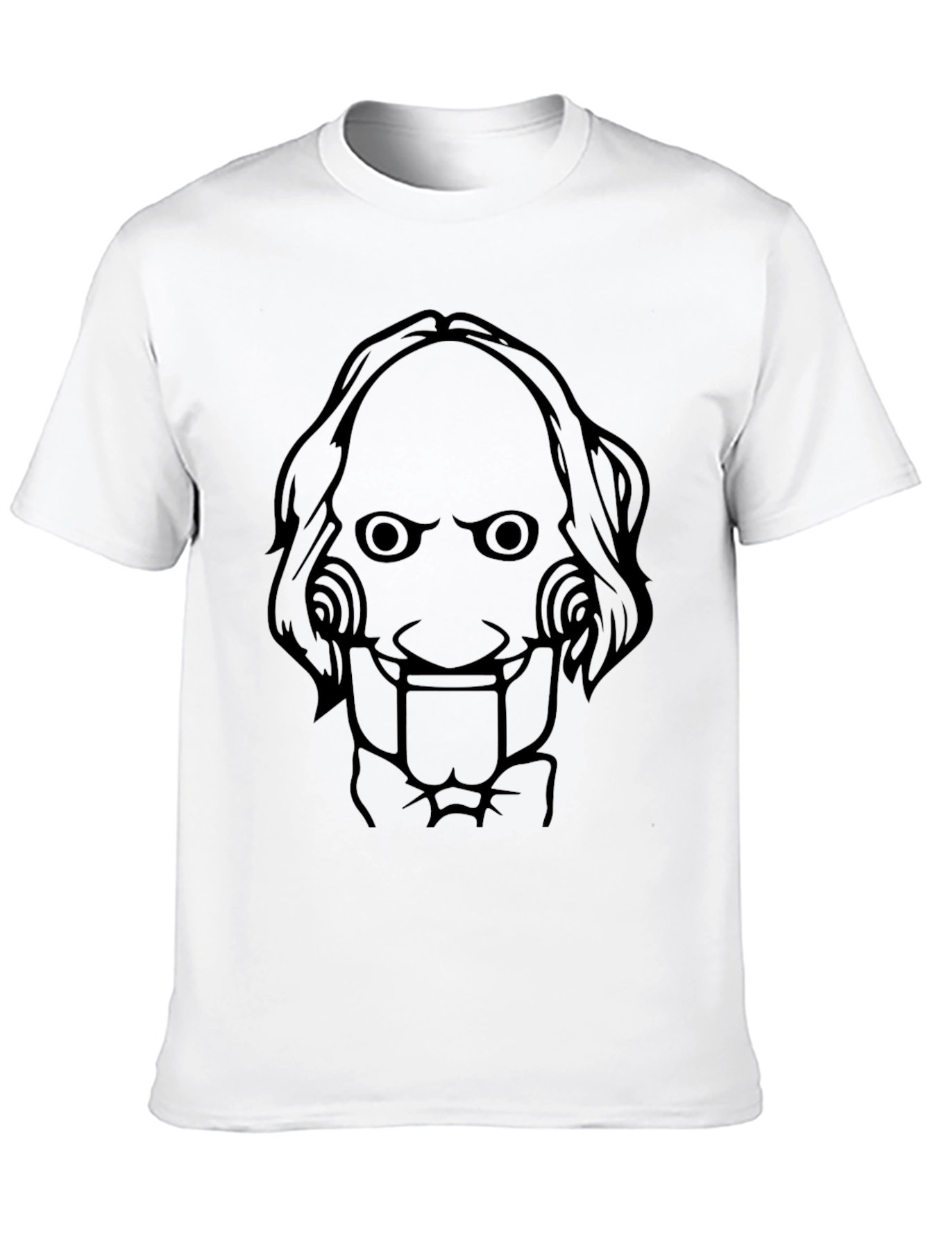 Jigsaw Puppet Graphic Tee - Saw Movie Shirt
