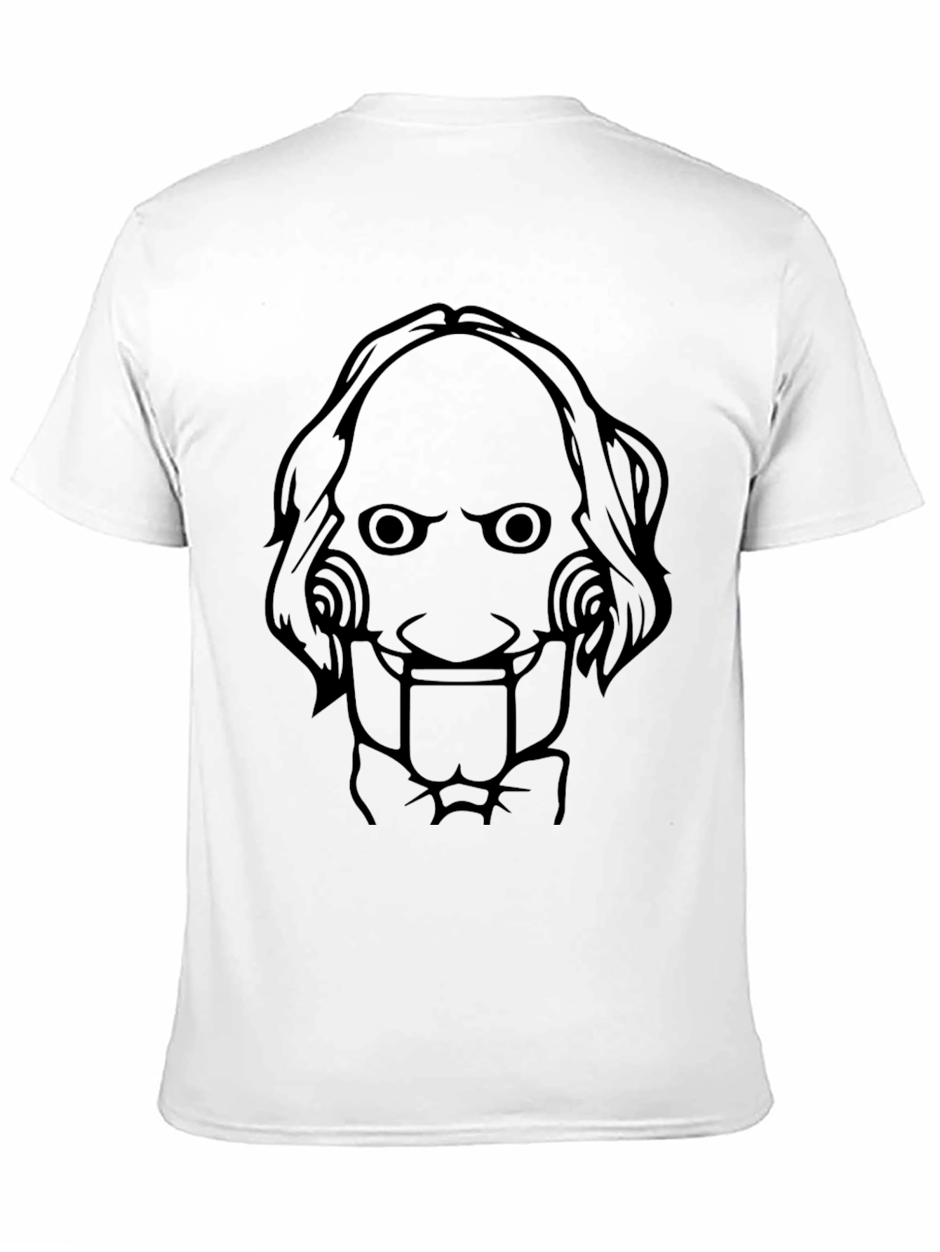 Jigsaw Puppet Graphic Tee - Saw Movie Shirt
