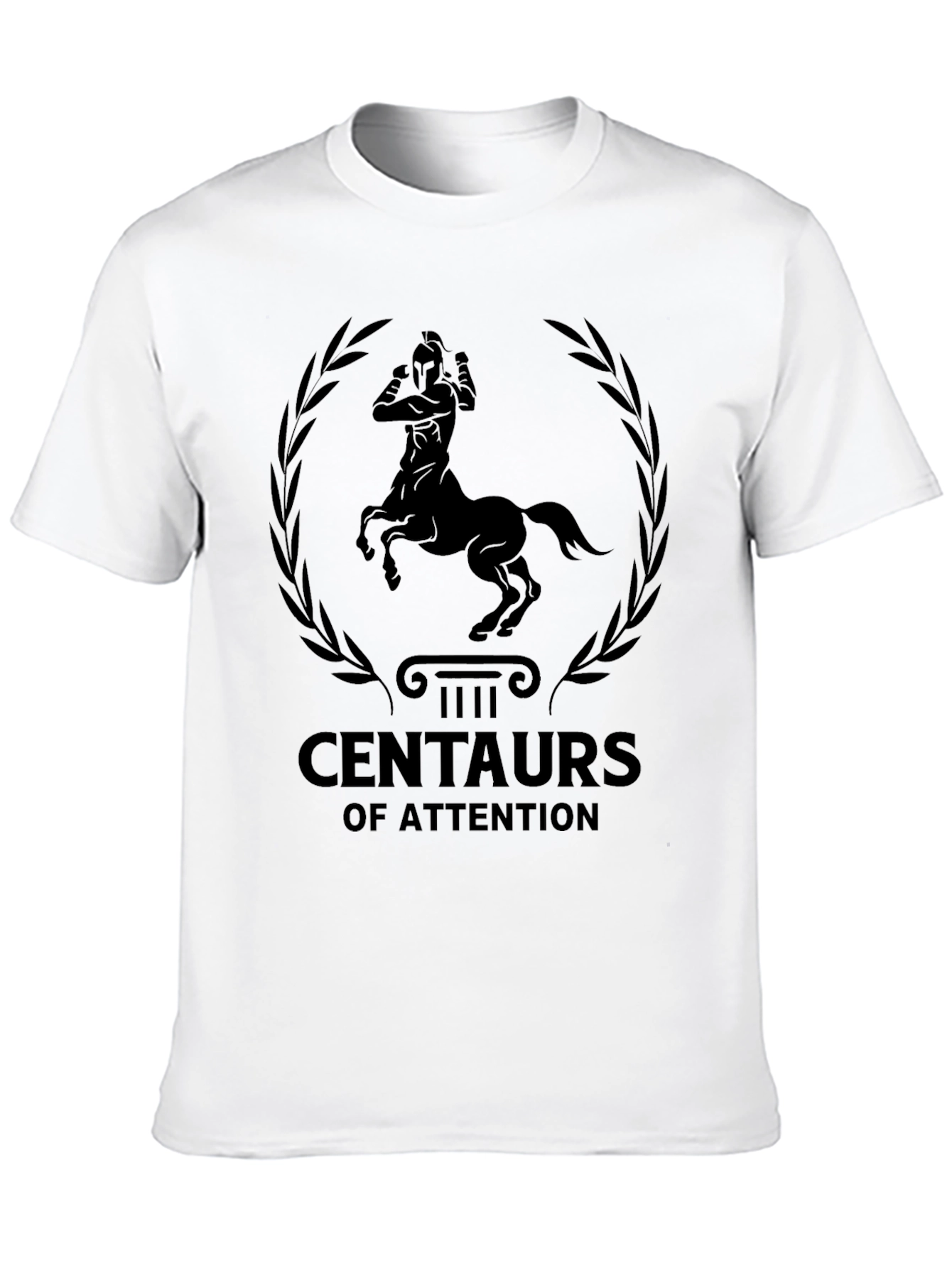 Centaur of Attention Graphic Tee - Black