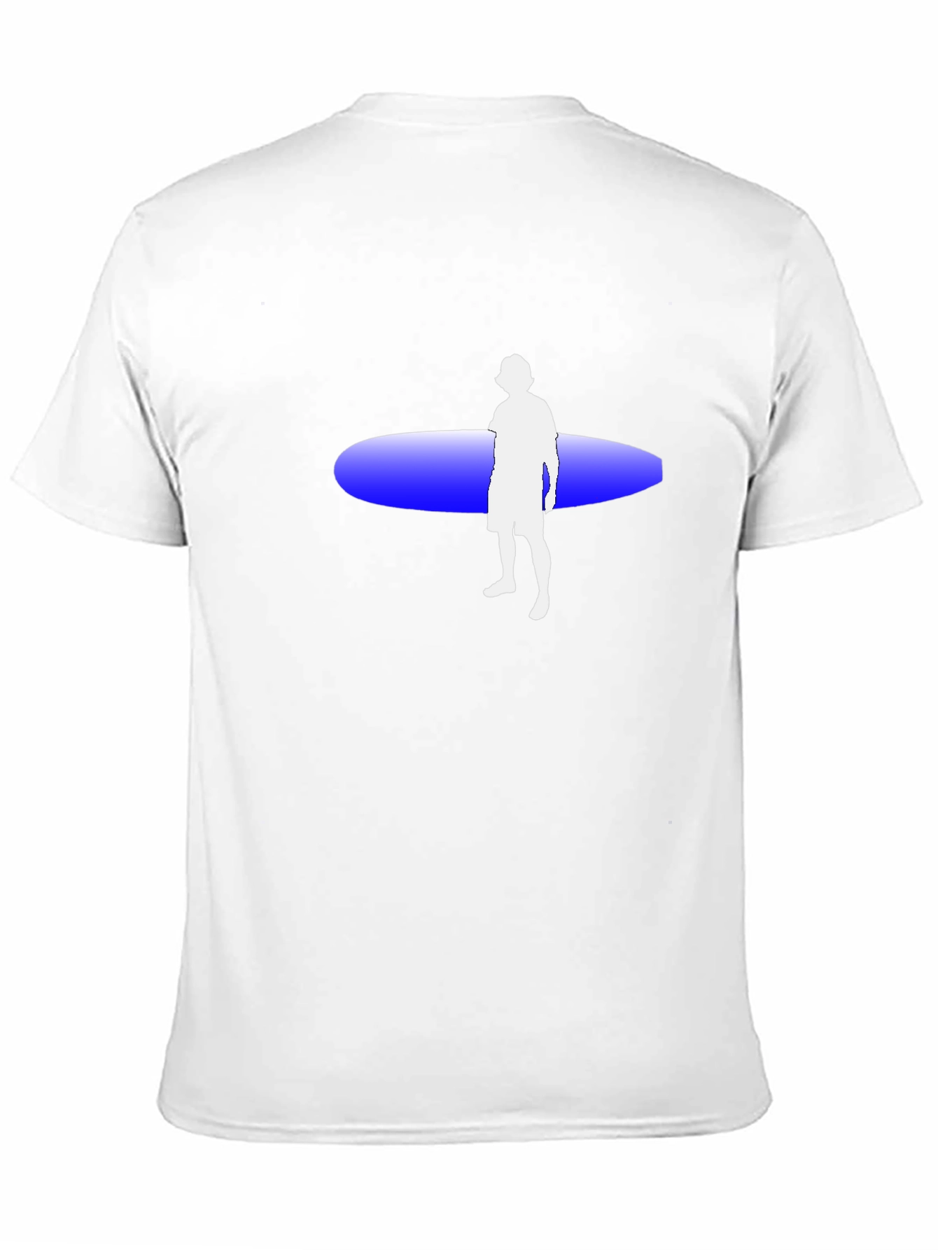 Surfer Graphic Tee - Black Cotton T-Shirt