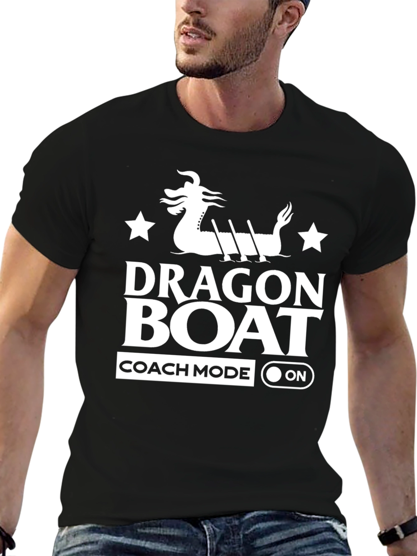 Dragon Boat Coach Mode ON Graphic Tee