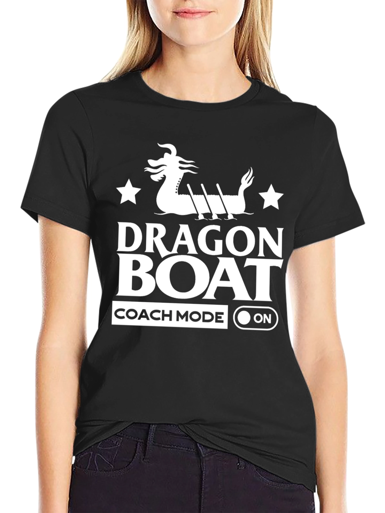 Dragon Boat Coach Mode ON Graphic Tee