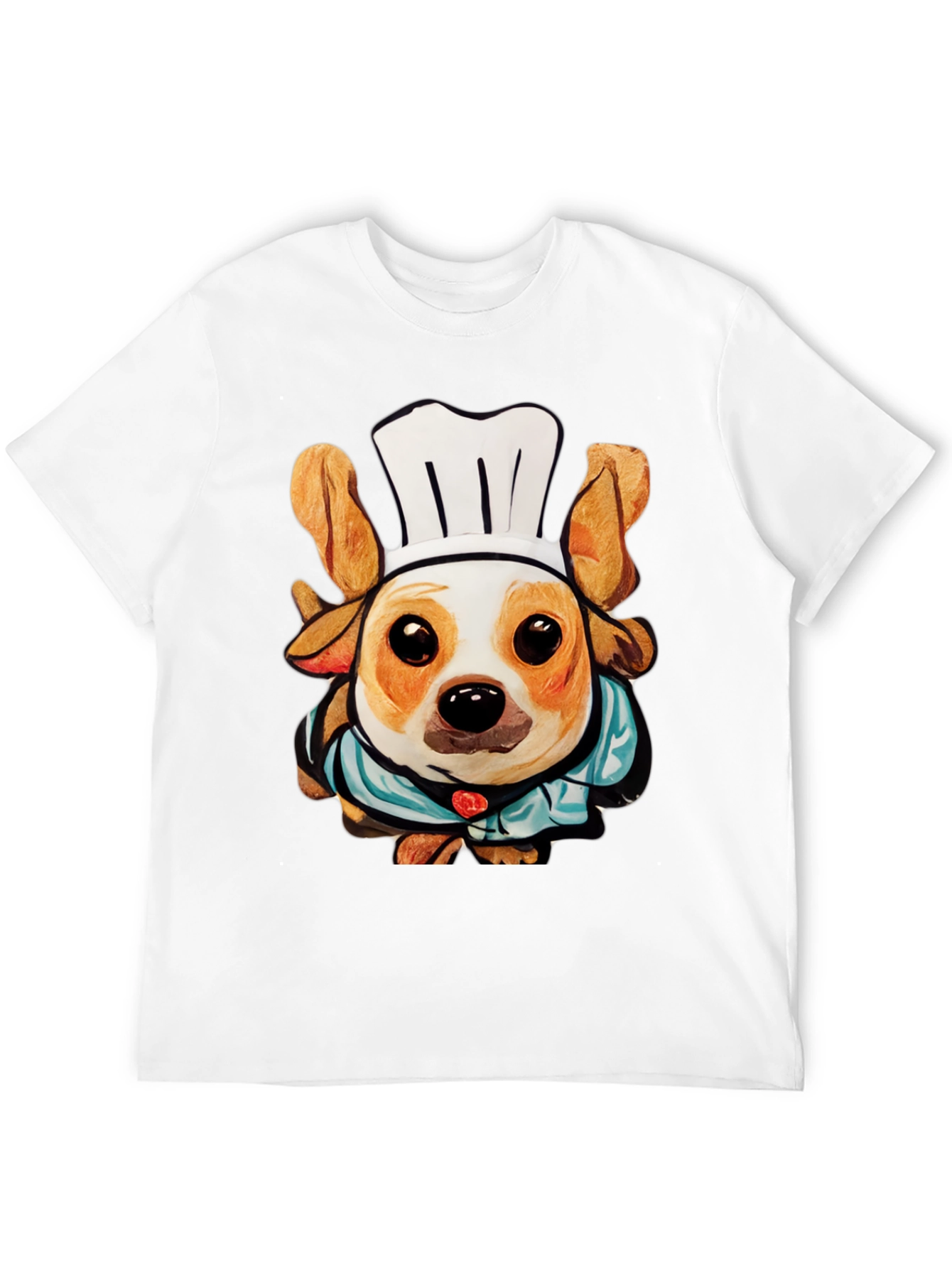 Chef Dog T-Shirt: Cute Canine Cook Apparel