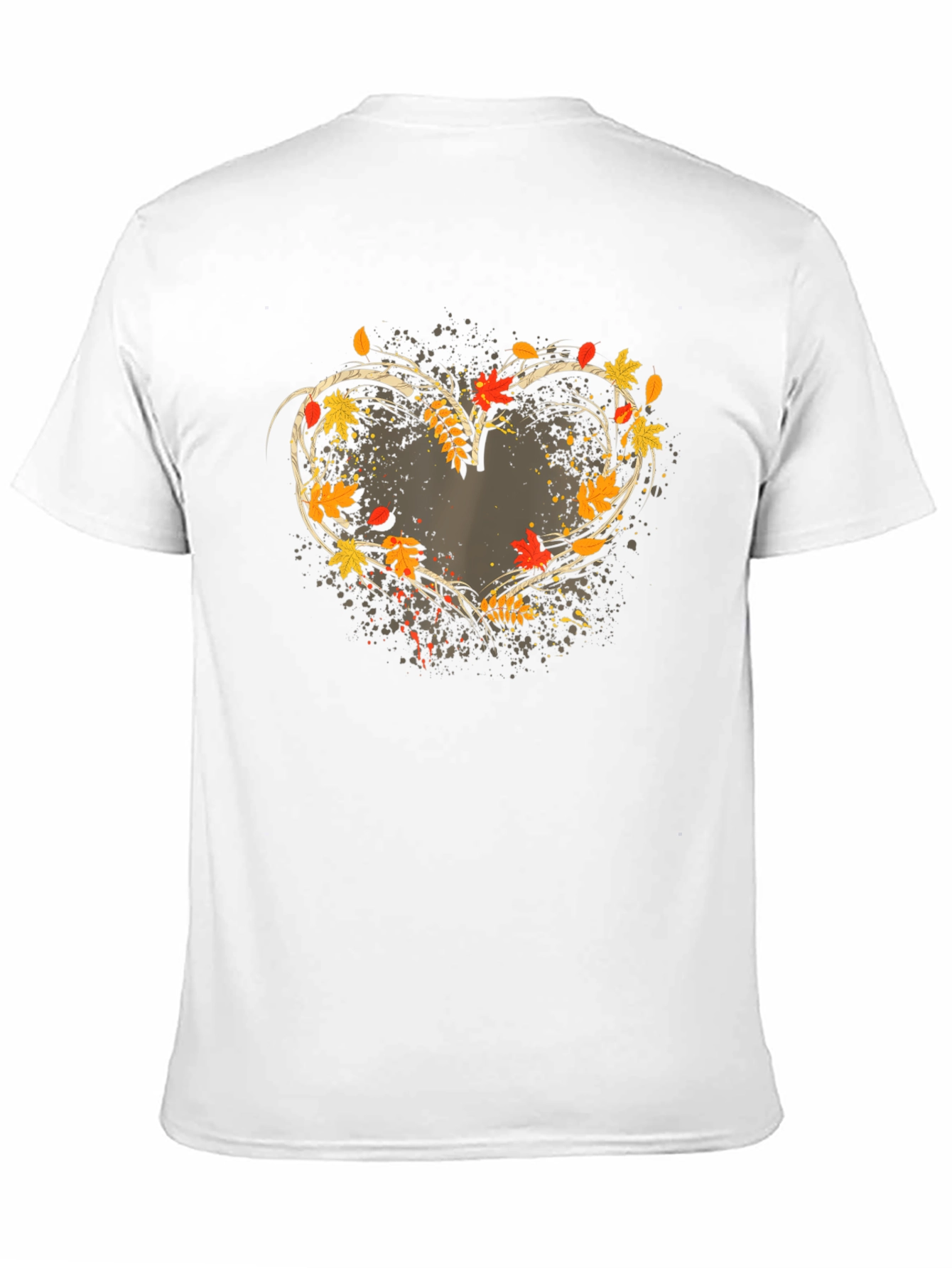 Autumn Heart T-Shirt - Stylish Fall Apparel