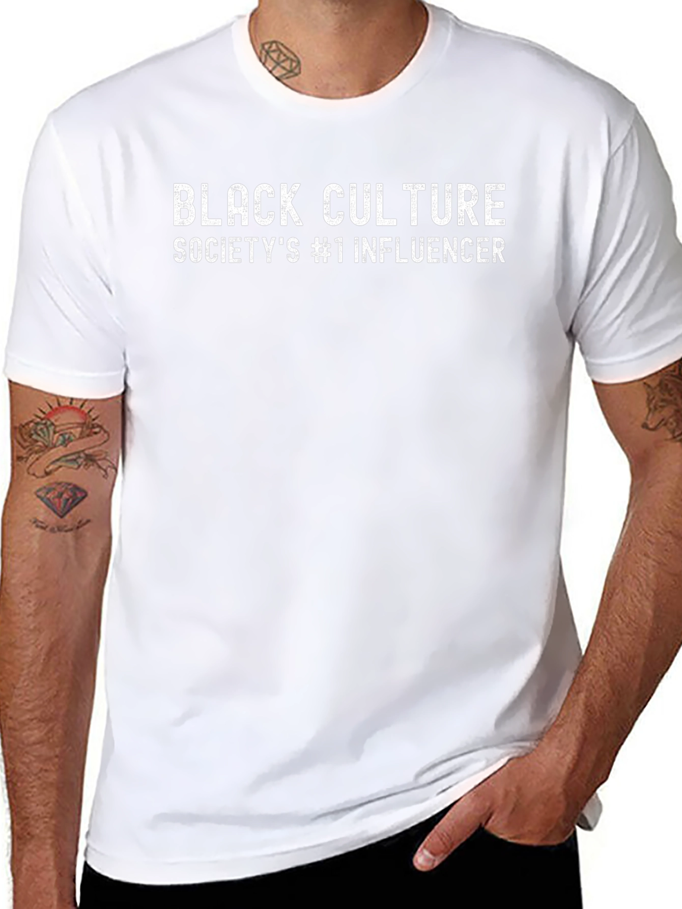 Black Culture Influencer Tee - Unisex Graphic T-Shirt