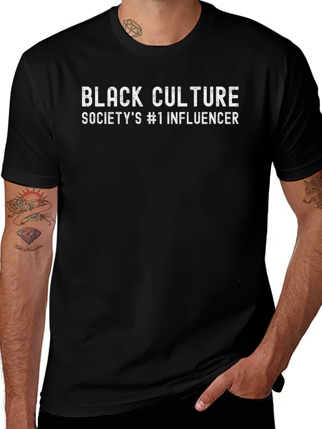 Black Culture Influencer Tee - Unisex Graphic T-Shirt