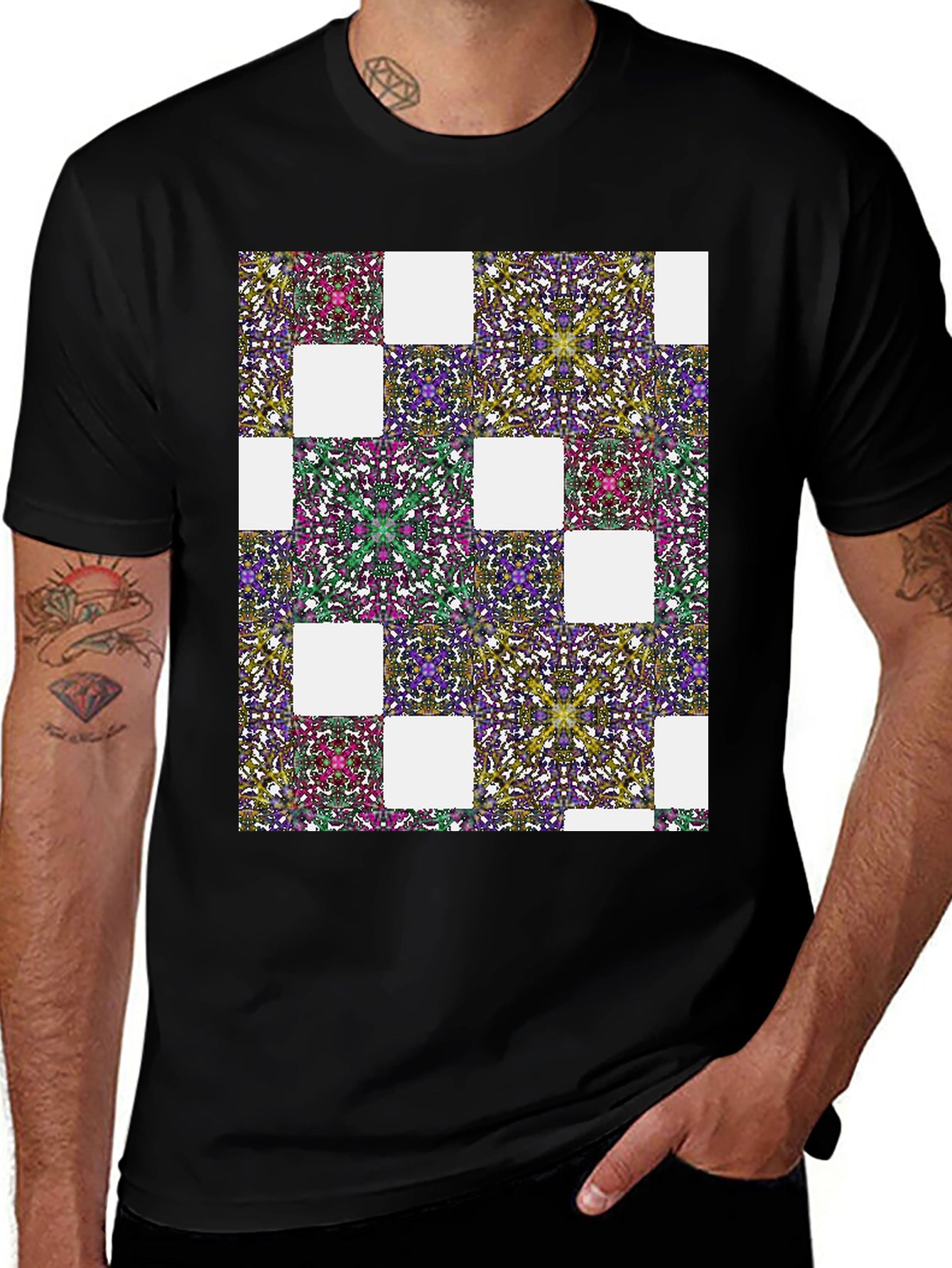 Kaleidoscope Pattern T-Shirt