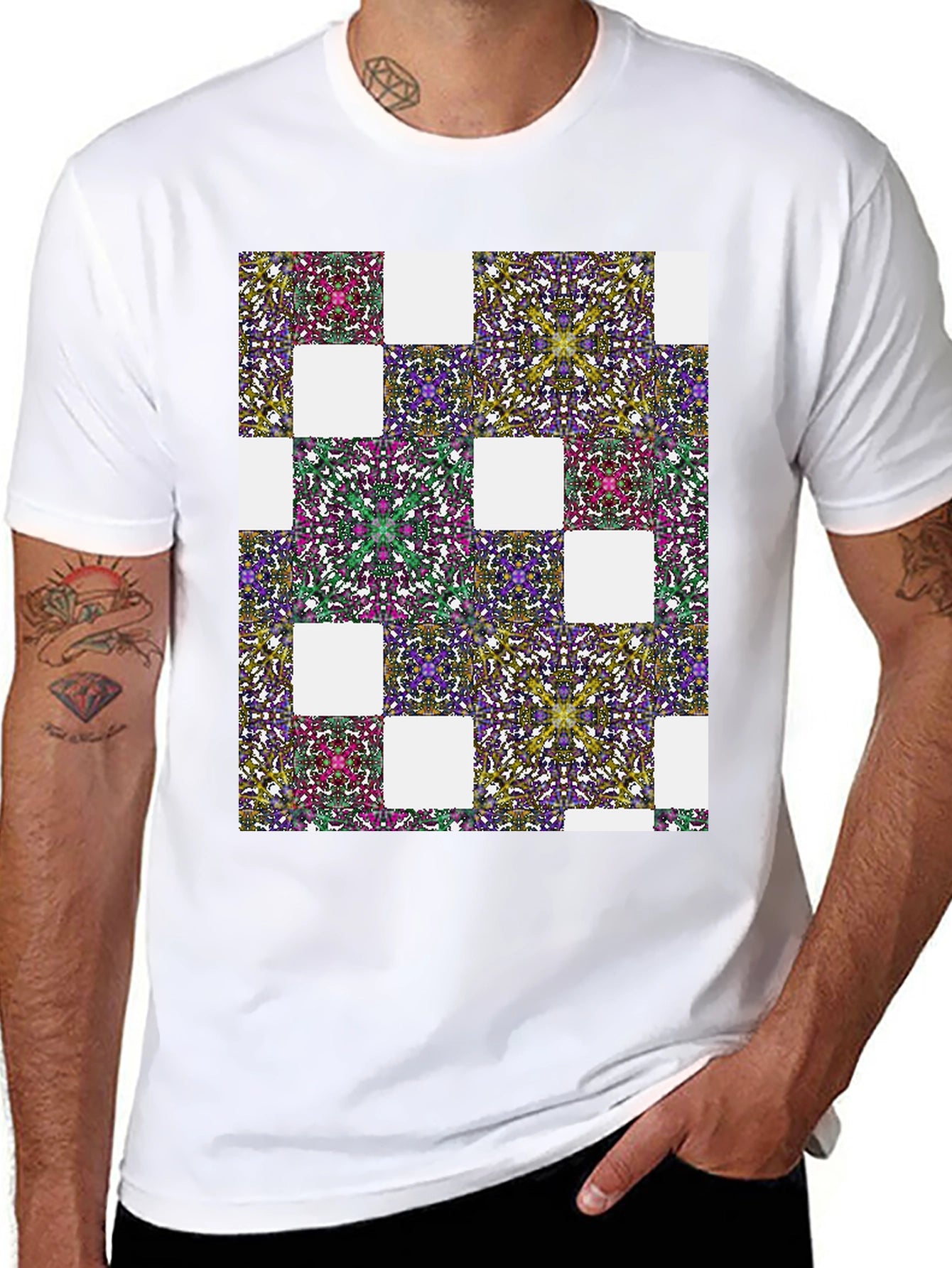 Kaleidoscope Pattern T-Shirt