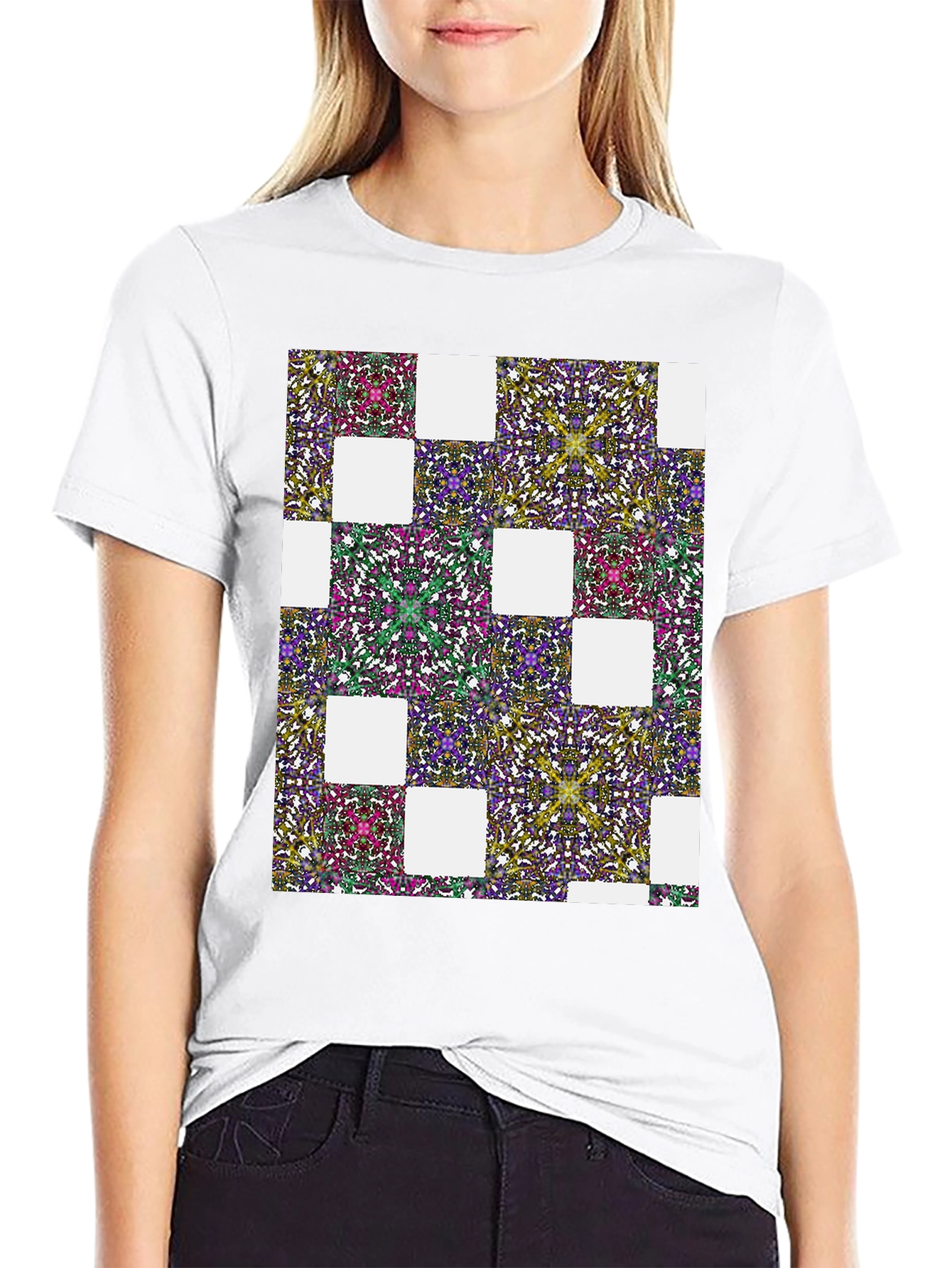 Kaleidoscope Pattern T-Shirt