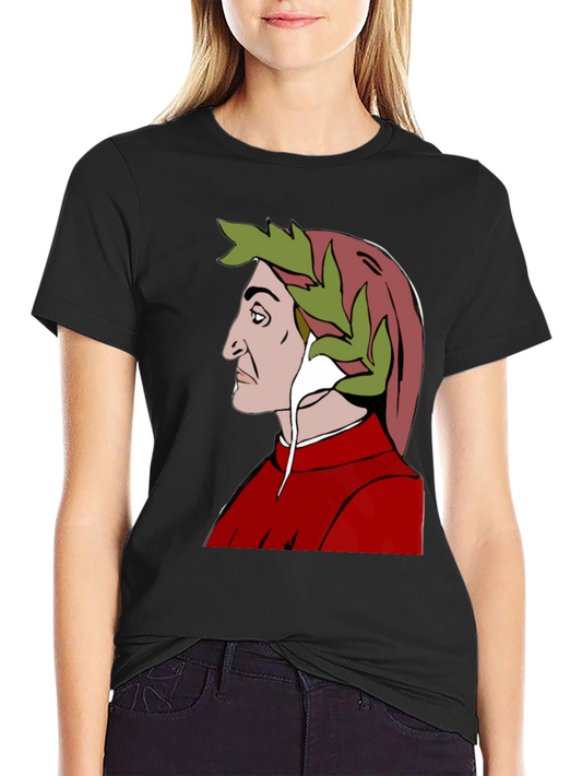 Dante Alighieri T-Shirt - Classic Poet Portrait Tee