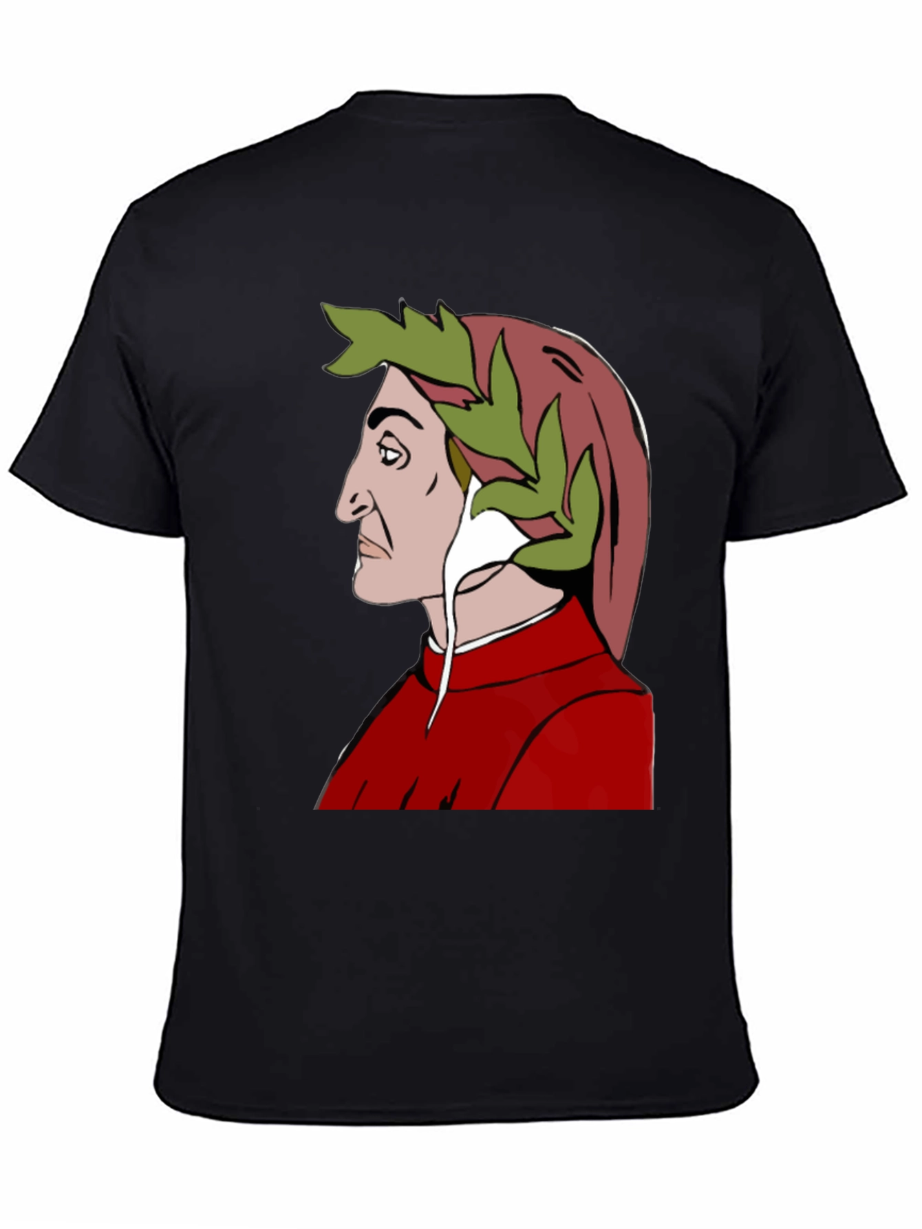 Dante Alighieri T-Shirt - Classic Poet Portrait Tee