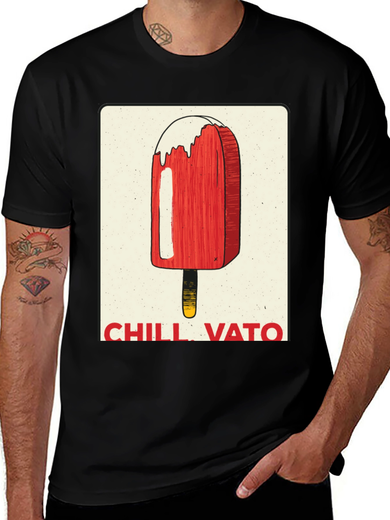 Chill Vato Popsicle Graphic Tee