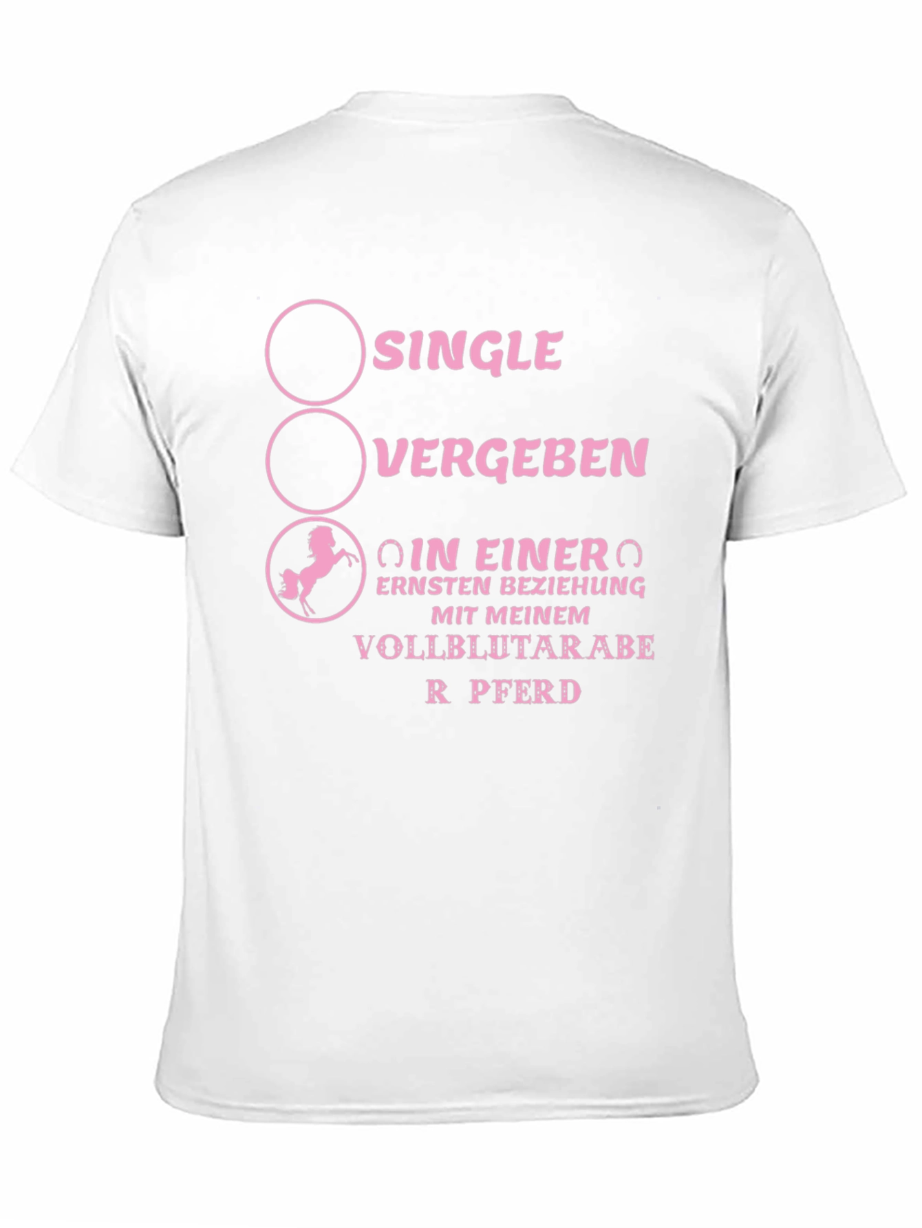 Funny Horse Lover T-Shirt - Single Vergeben