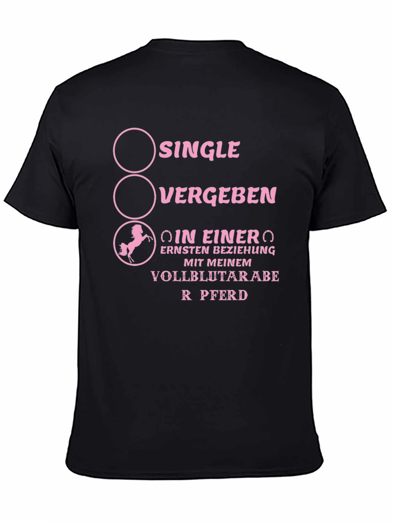 Funny Horse Lover T-Shirt - Single Vergeben