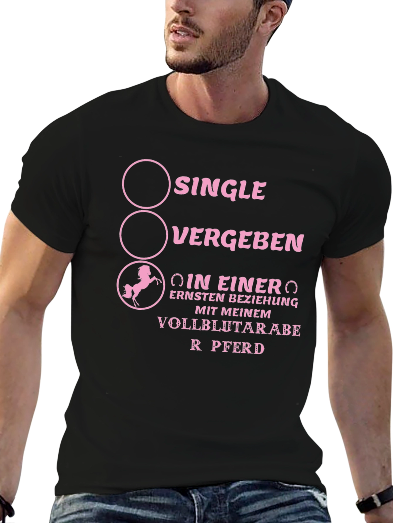 Funny Horse Lover T-Shirt - Single Vergeben