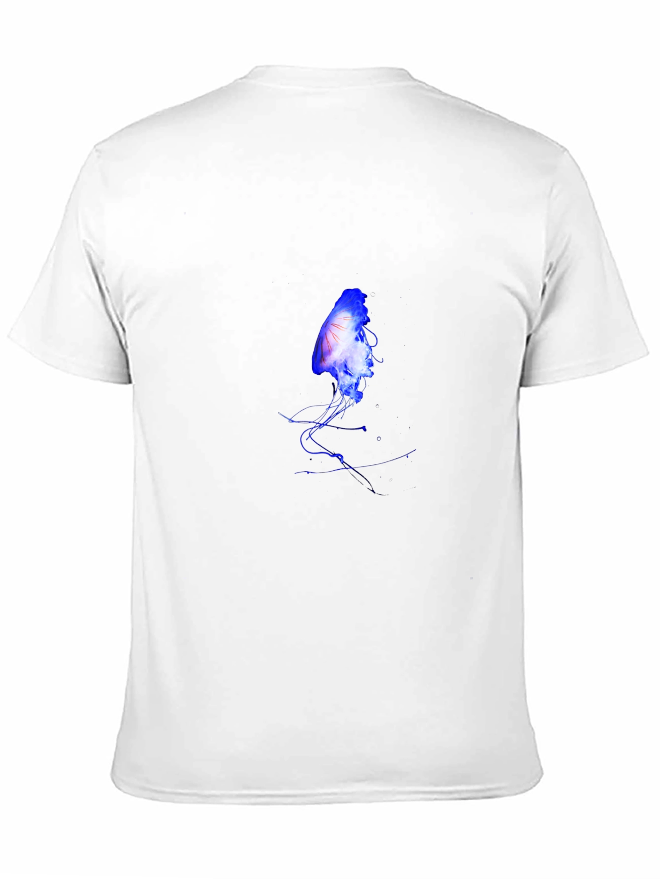 Jellyfish Print Black T-Shirt - Unique Graphic Tee