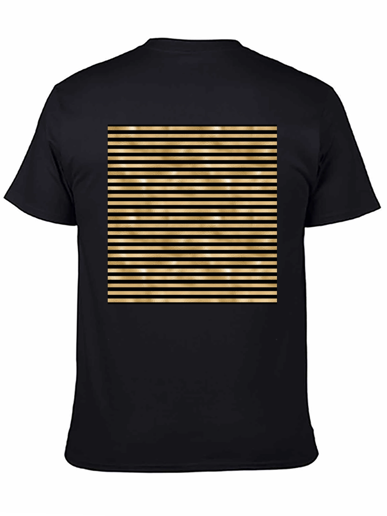 Striped Black T-Shirt