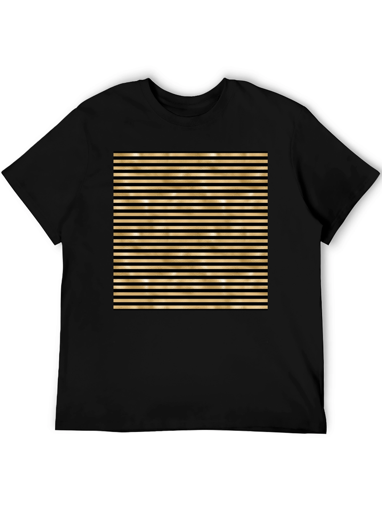 Striped Black T-Shirt