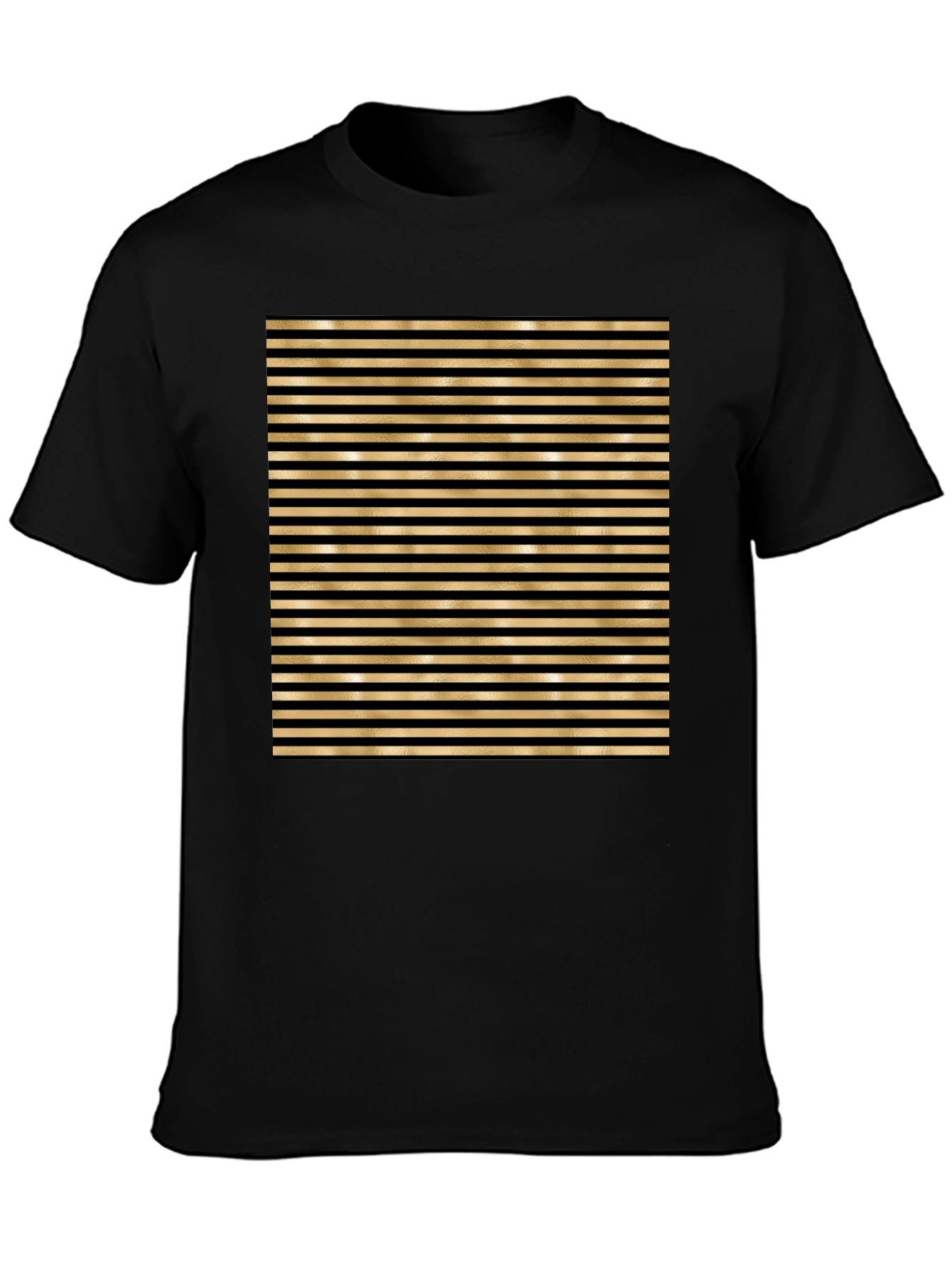 Striped Black T-Shirt