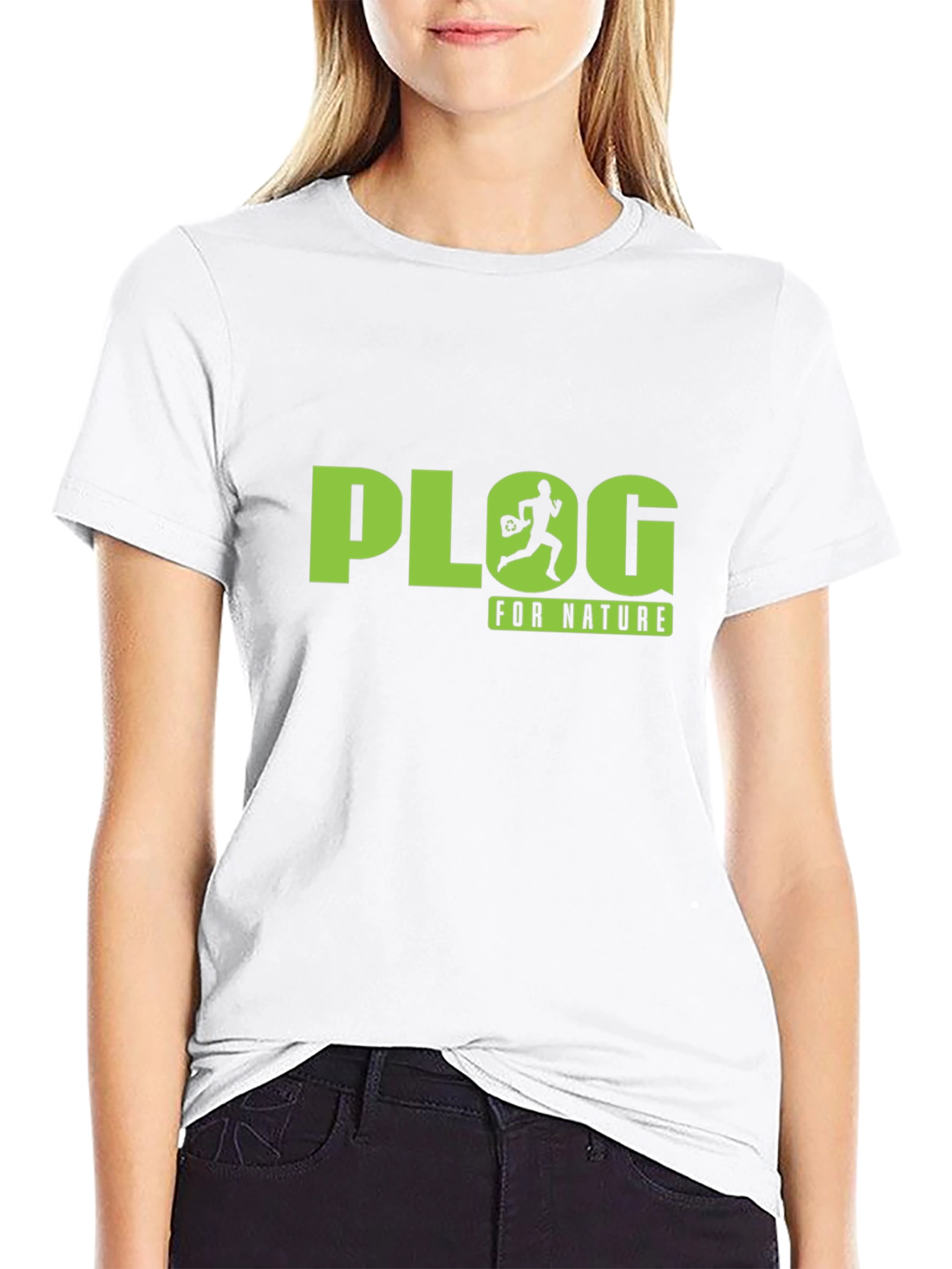 Plogging T-Shirt - Run for Nature Tee