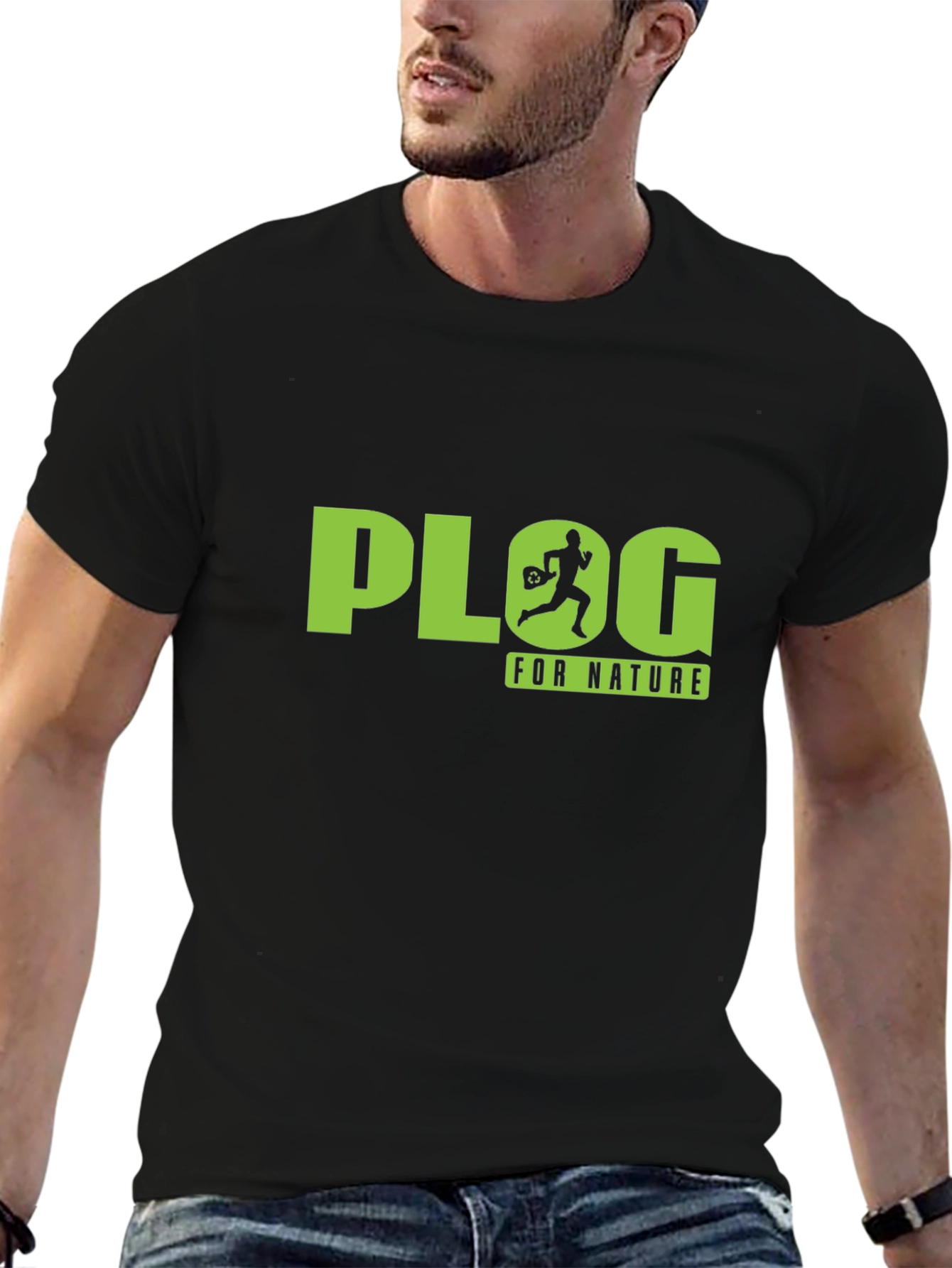 Plogging T-Shirt - Run for Nature Tee