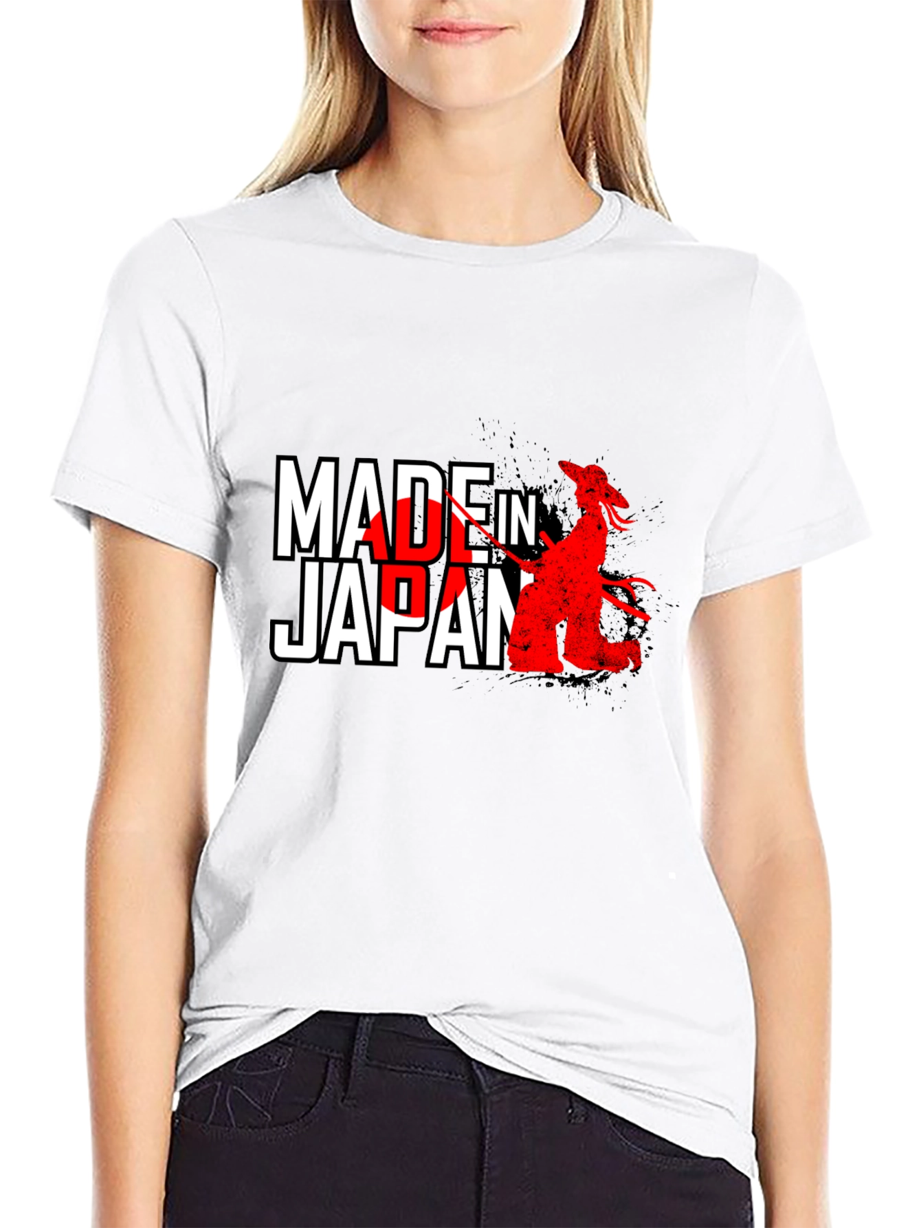 Made in Japan T-Shirt Samurai Graphic Tee
