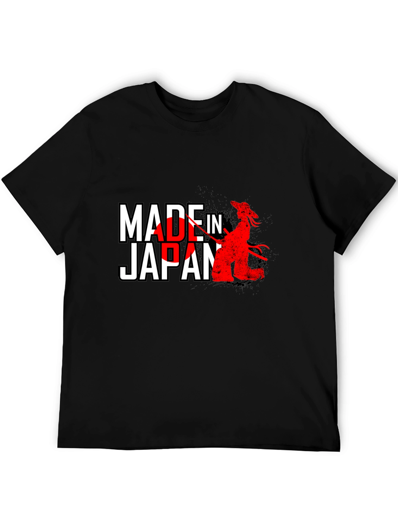 Made in Japan T-Shirt Samurai Graphic Tee