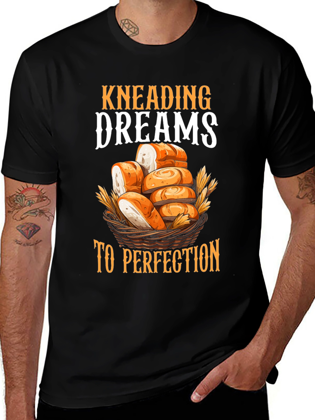 Kneading Dreams T-Shirt | Baker Gift