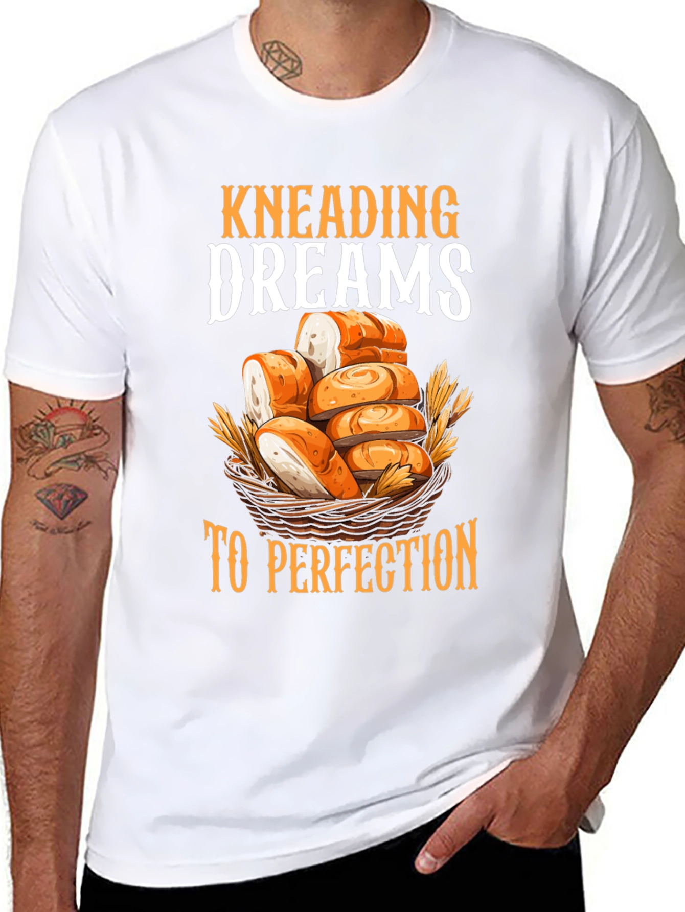 Kneading Dreams T-Shirt | Baker Gift
