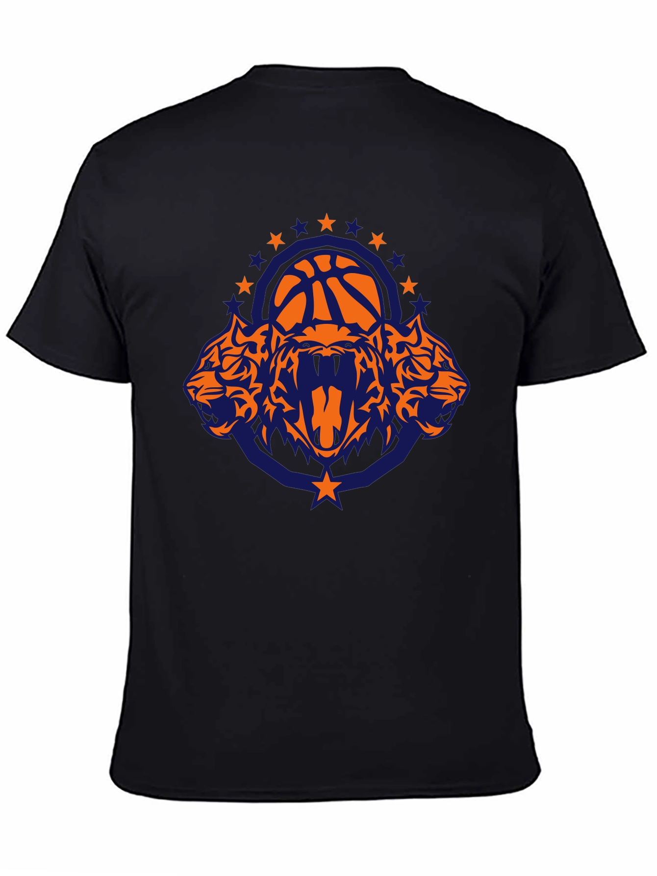 Tigers Basketball Graphic T-Shirt