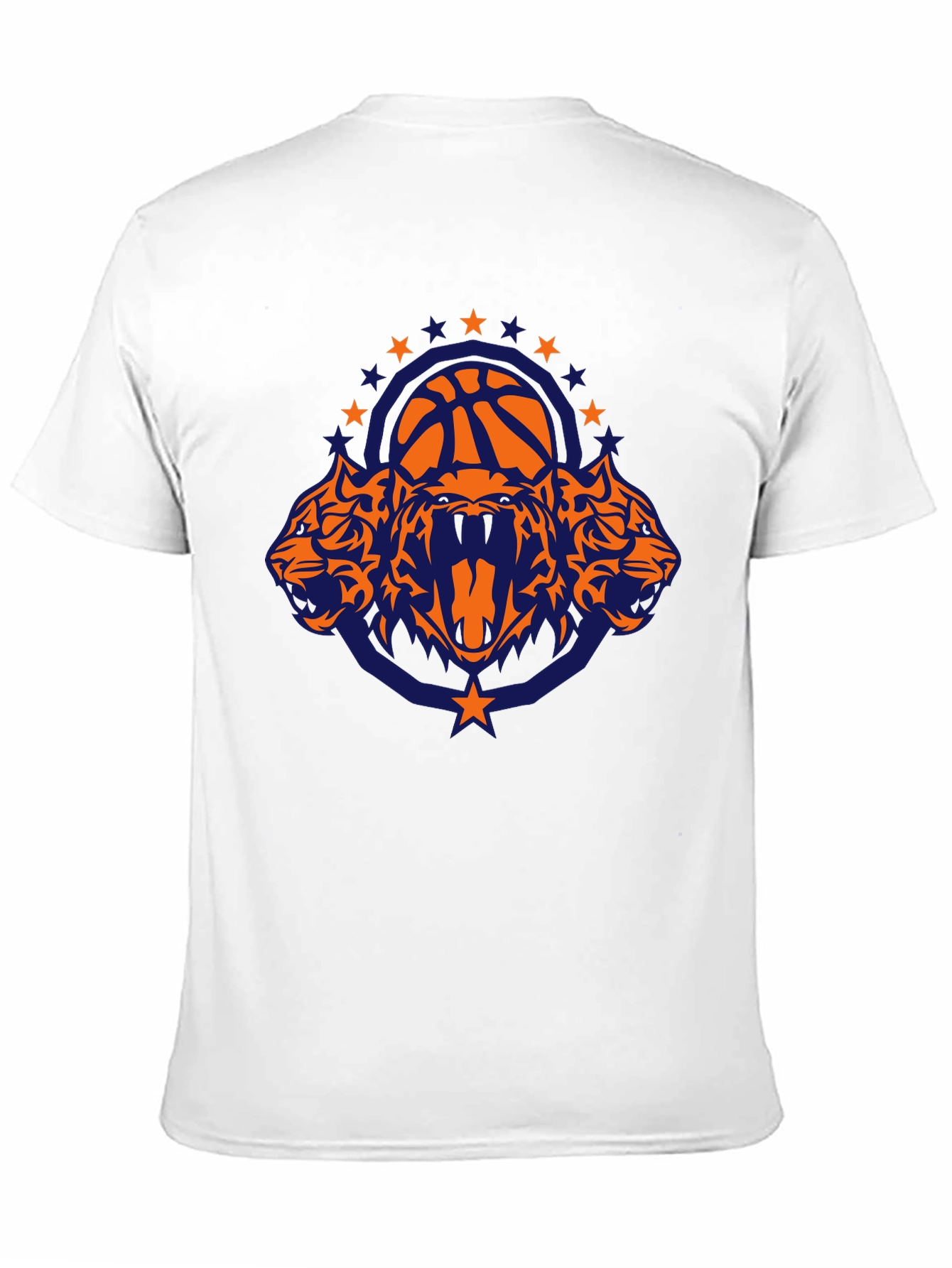 Tigers Basketball Graphic T-Shirt