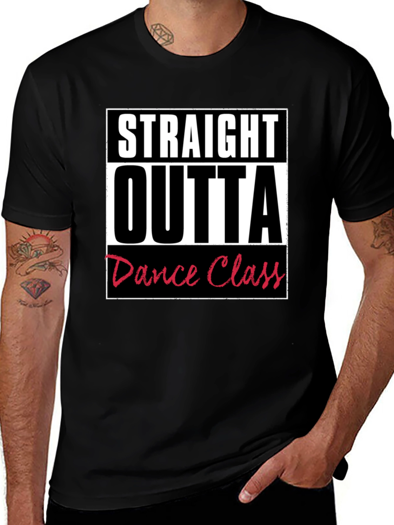 Straight Outta Dance Class Graphic T-Shirt